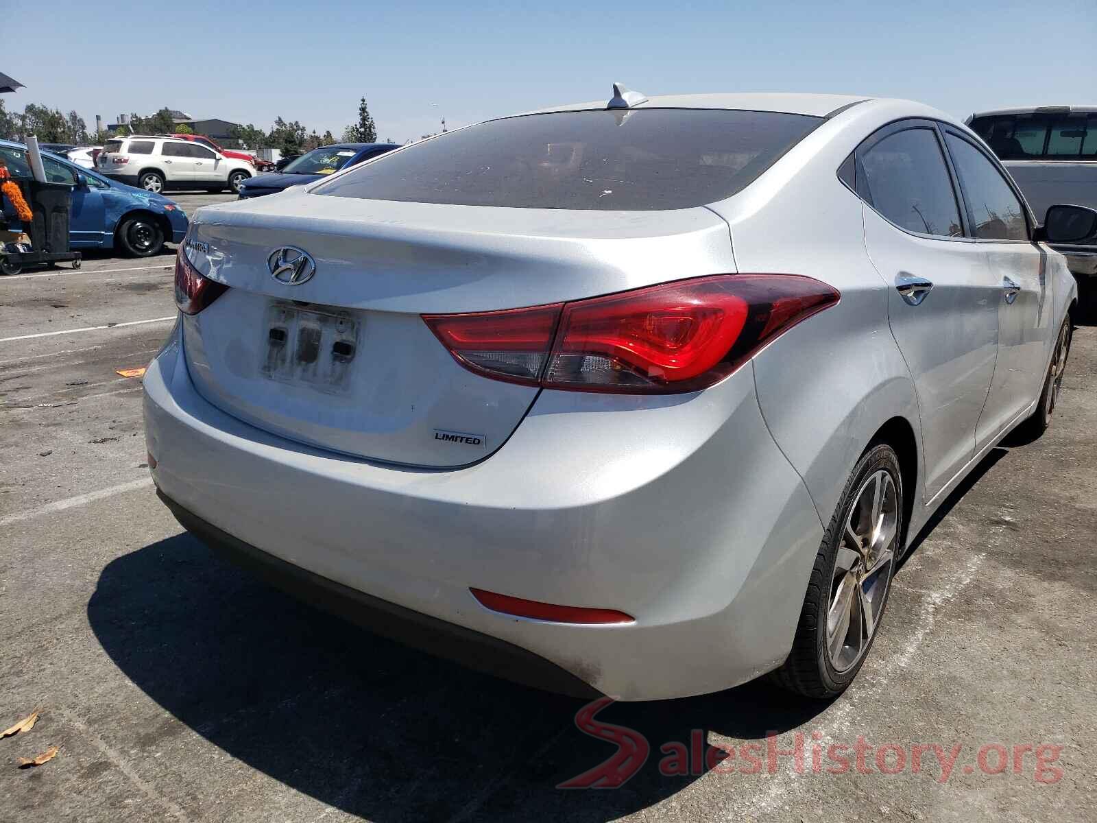 5NPDH4AE7GH736541 2016 HYUNDAI ELANTRA