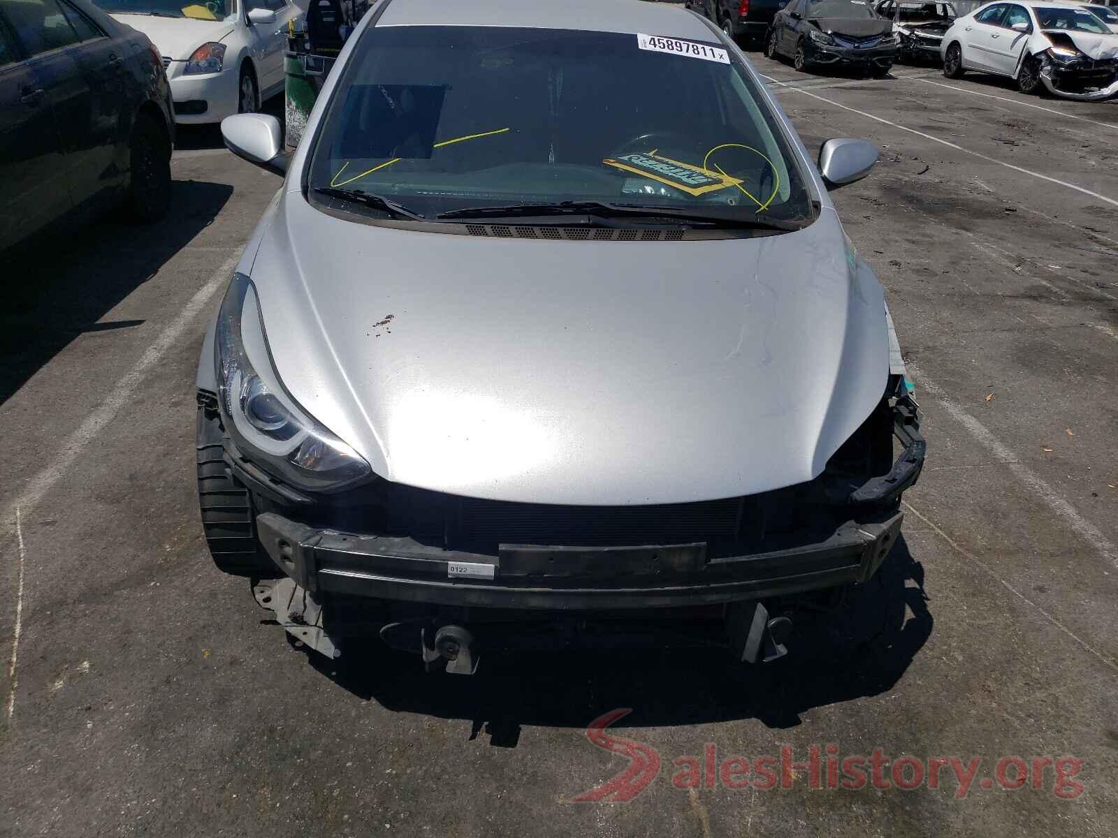 5NPDH4AE7GH736541 2016 HYUNDAI ELANTRA