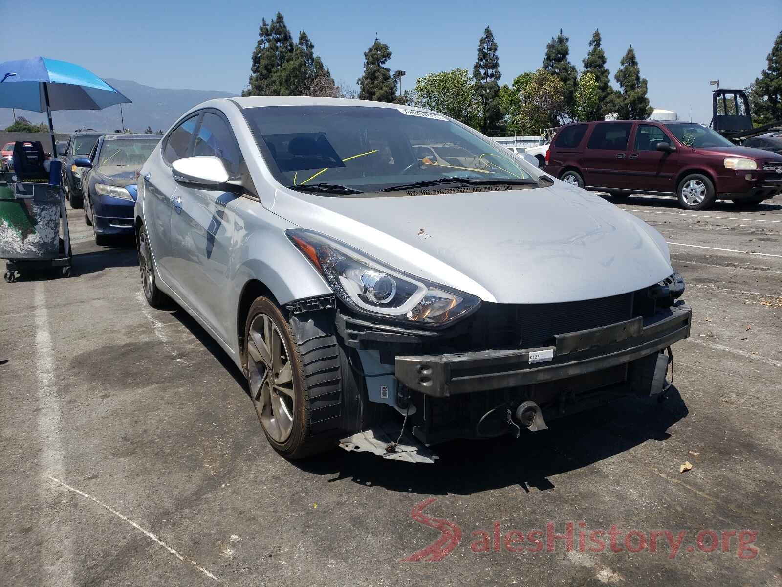 5NPDH4AE7GH736541 2016 HYUNDAI ELANTRA