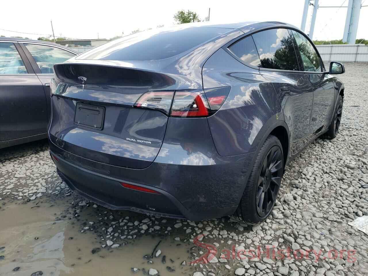 7SAYGAEE0NF308564 2022 TESLA MODEL Y