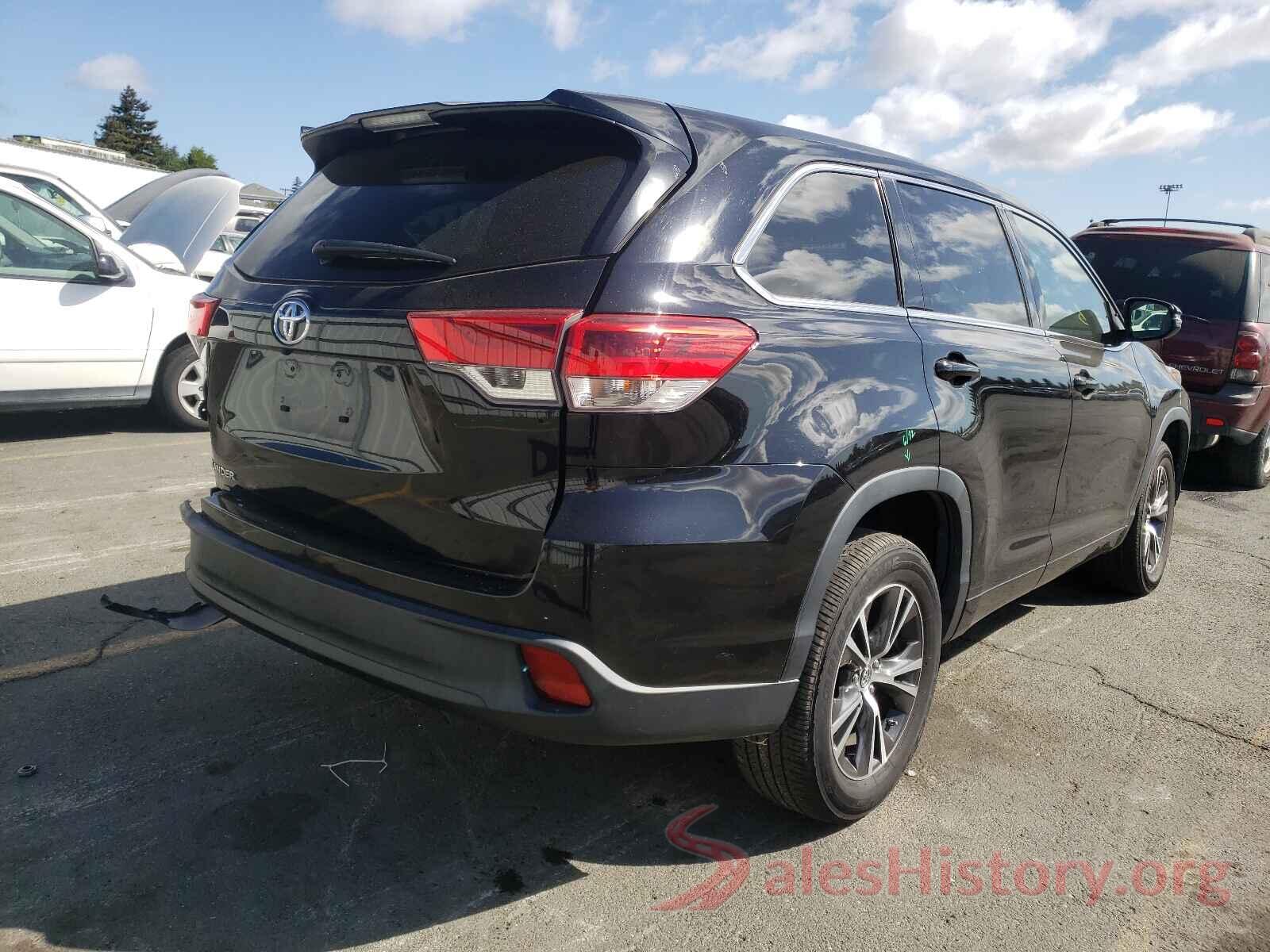 5TDZZRFH8JS272423 2018 TOYOTA HIGHLANDER