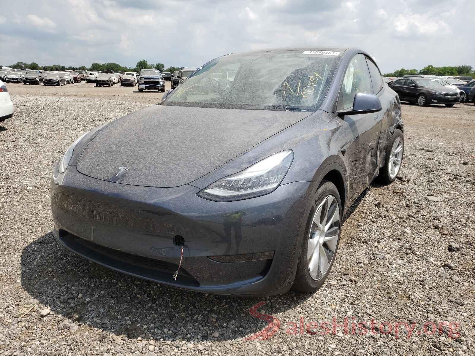 5YJYGDEEXLF011491 2020 TESLA MODEL Y