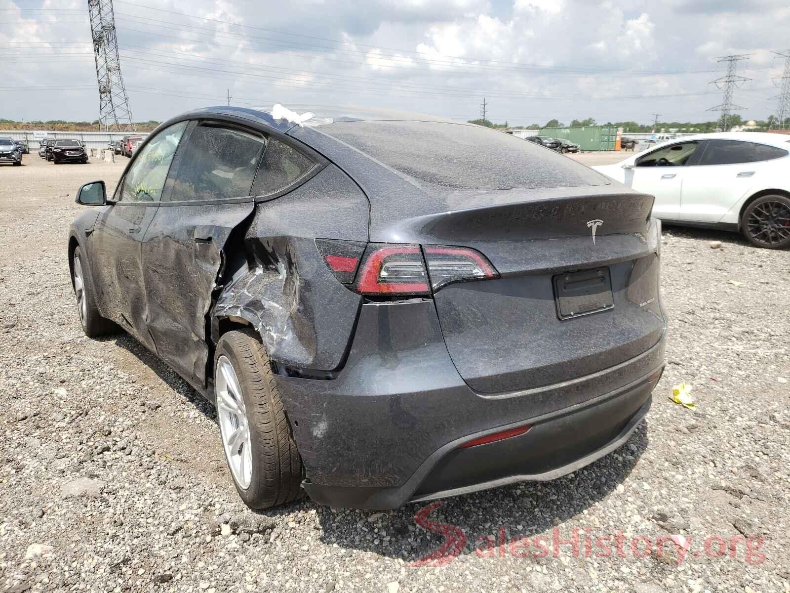 5YJYGDEEXLF011491 2020 TESLA MODEL Y