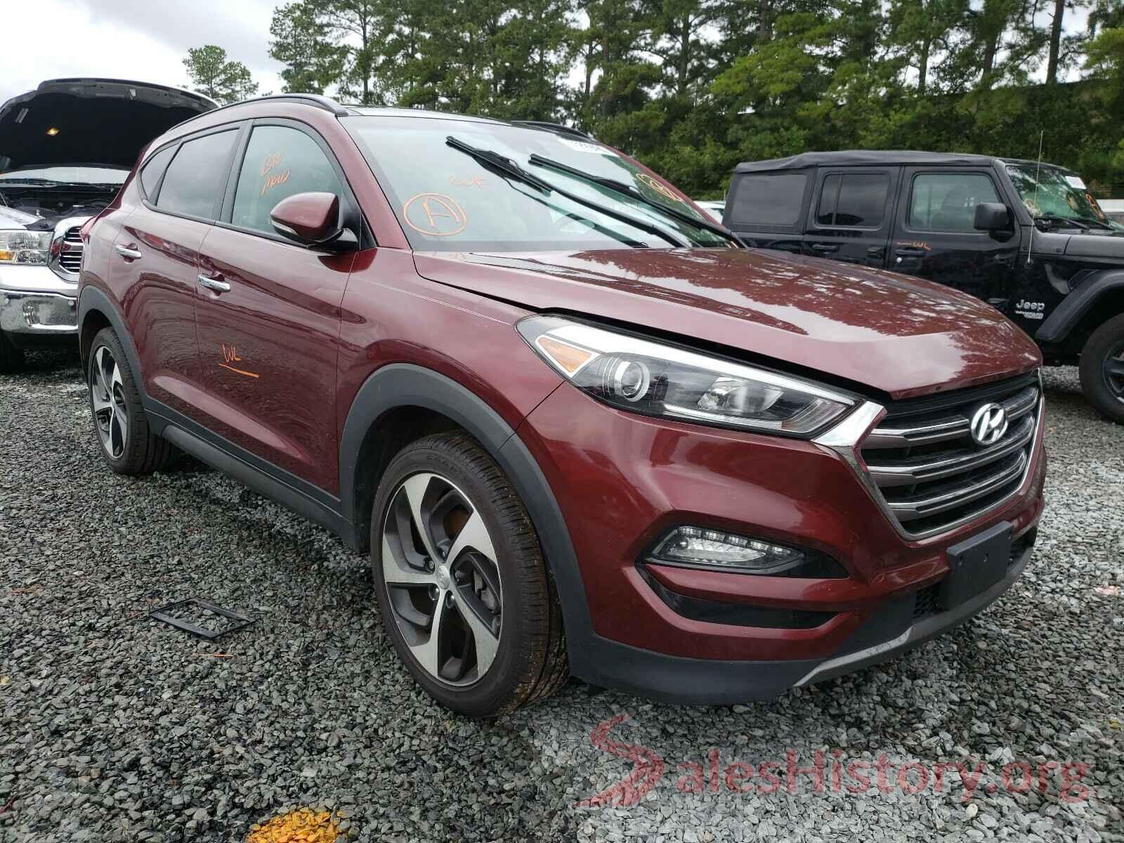 KM8J3CA24GU129869 2016 HYUNDAI TUCSON