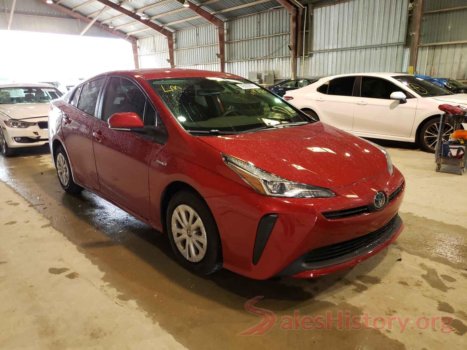 JTDKARFU1L3114256 2020 TOYOTA PRIUS