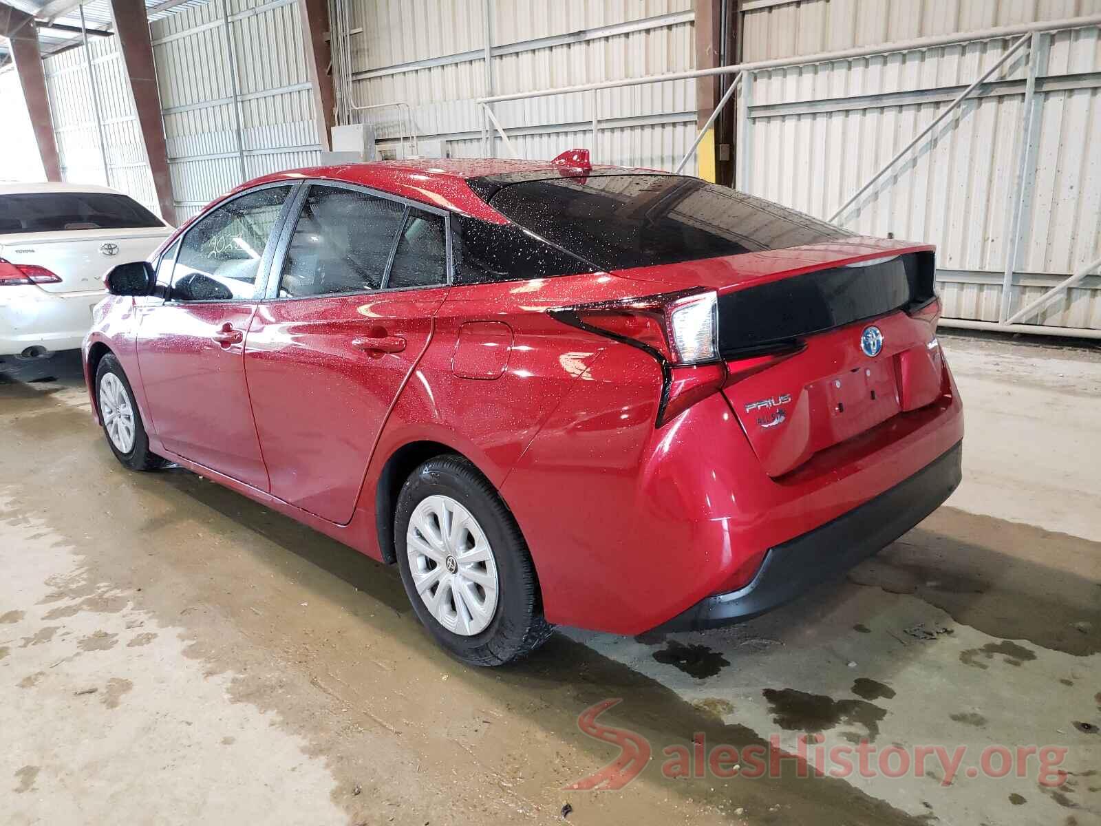 JTDKARFU1L3114256 2020 TOYOTA PRIUS