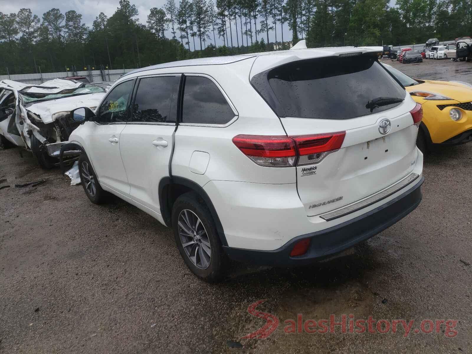 5TDKZRFH0JS546201 2018 TOYOTA HIGHLANDER