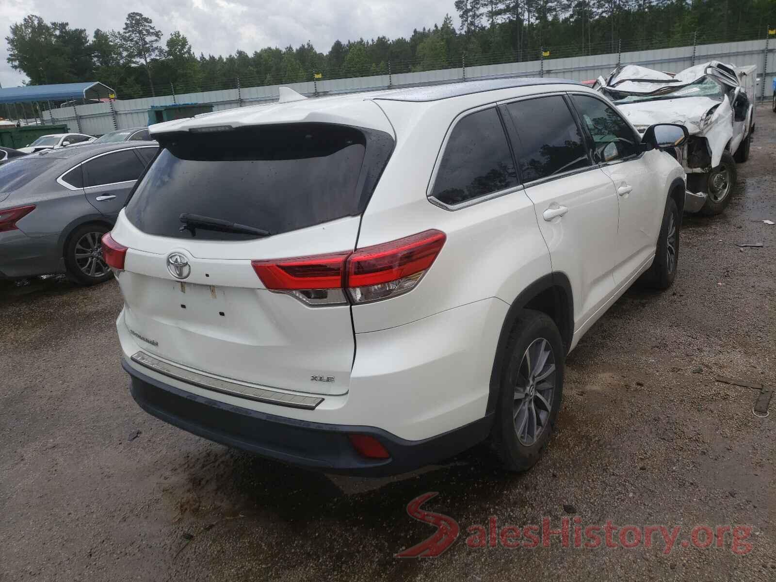 5TDKZRFH0JS546201 2018 TOYOTA HIGHLANDER