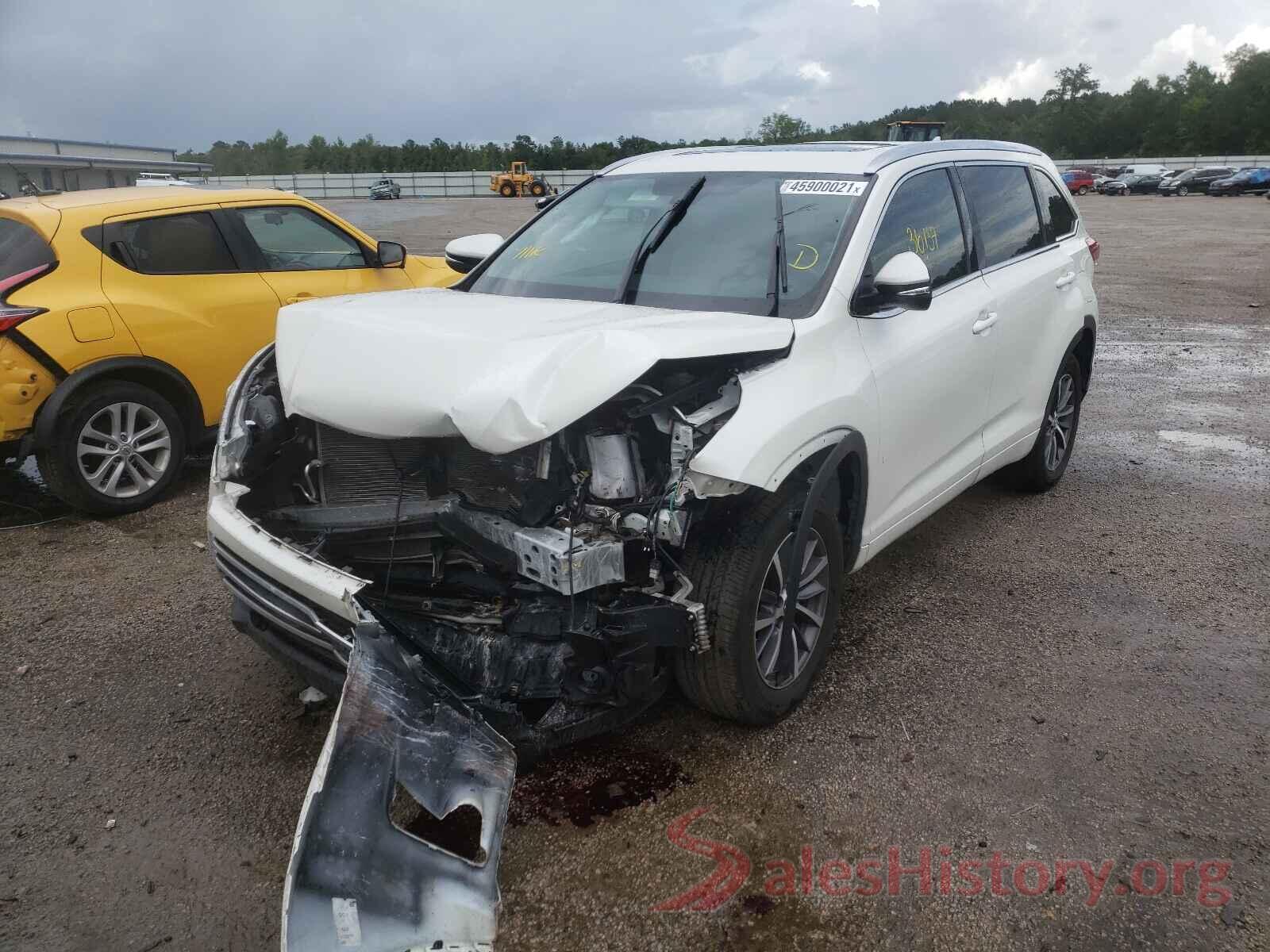 5TDKZRFH0JS546201 2018 TOYOTA HIGHLANDER