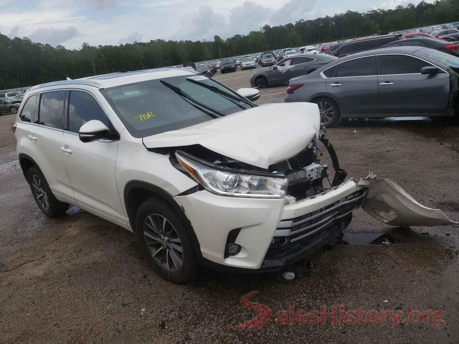 5TDKZRFH0JS546201 2018 TOYOTA HIGHLANDER