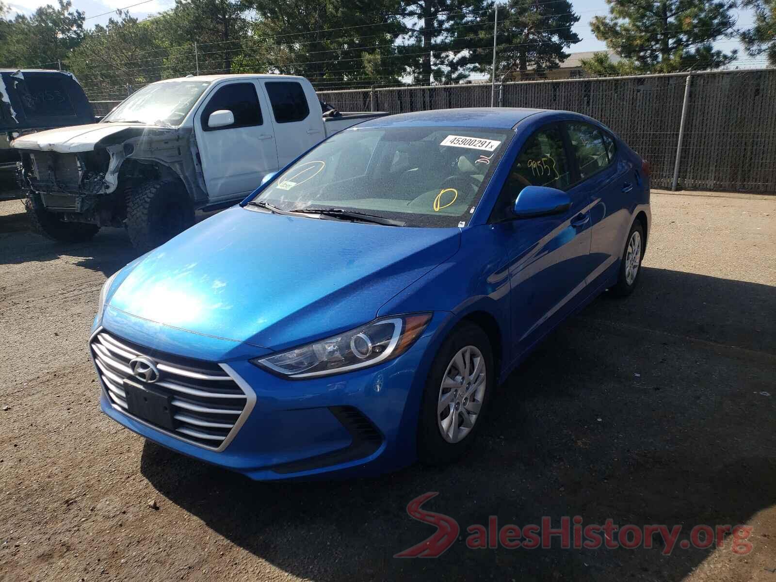 5NPD74LF6HH210766 2017 HYUNDAI ELANTRA