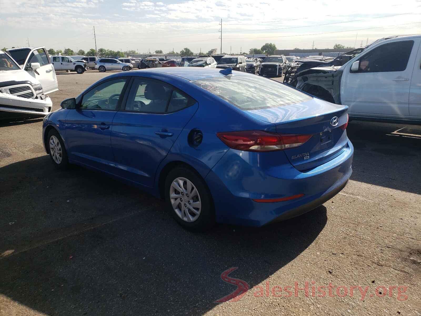 5NPD74LF6HH210766 2017 HYUNDAI ELANTRA