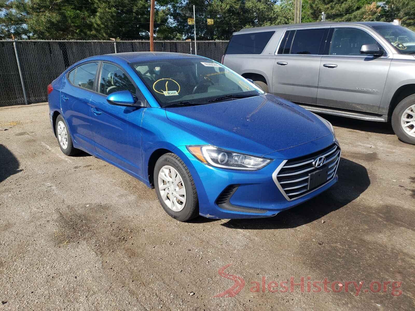 5NPD74LF6HH210766 2017 HYUNDAI ELANTRA