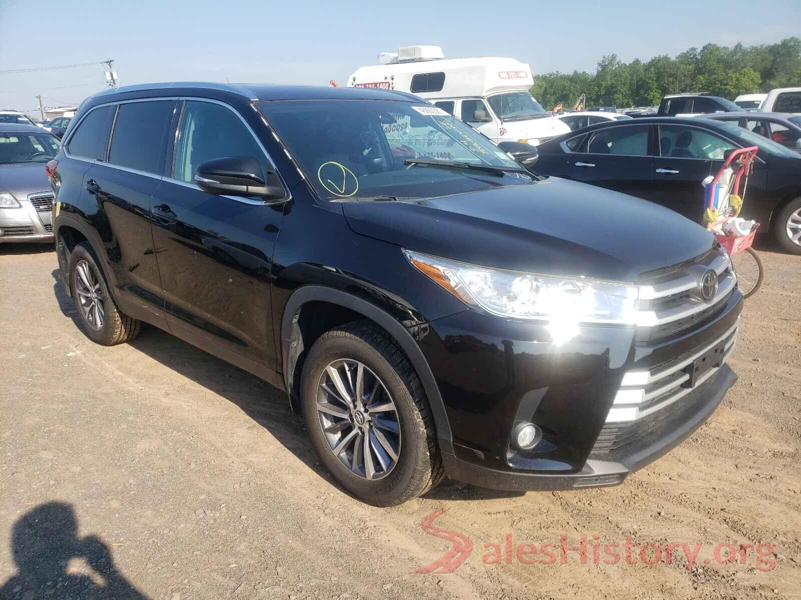 5TDJZRFH6KS581788 2019 TOYOTA HIGHLANDER