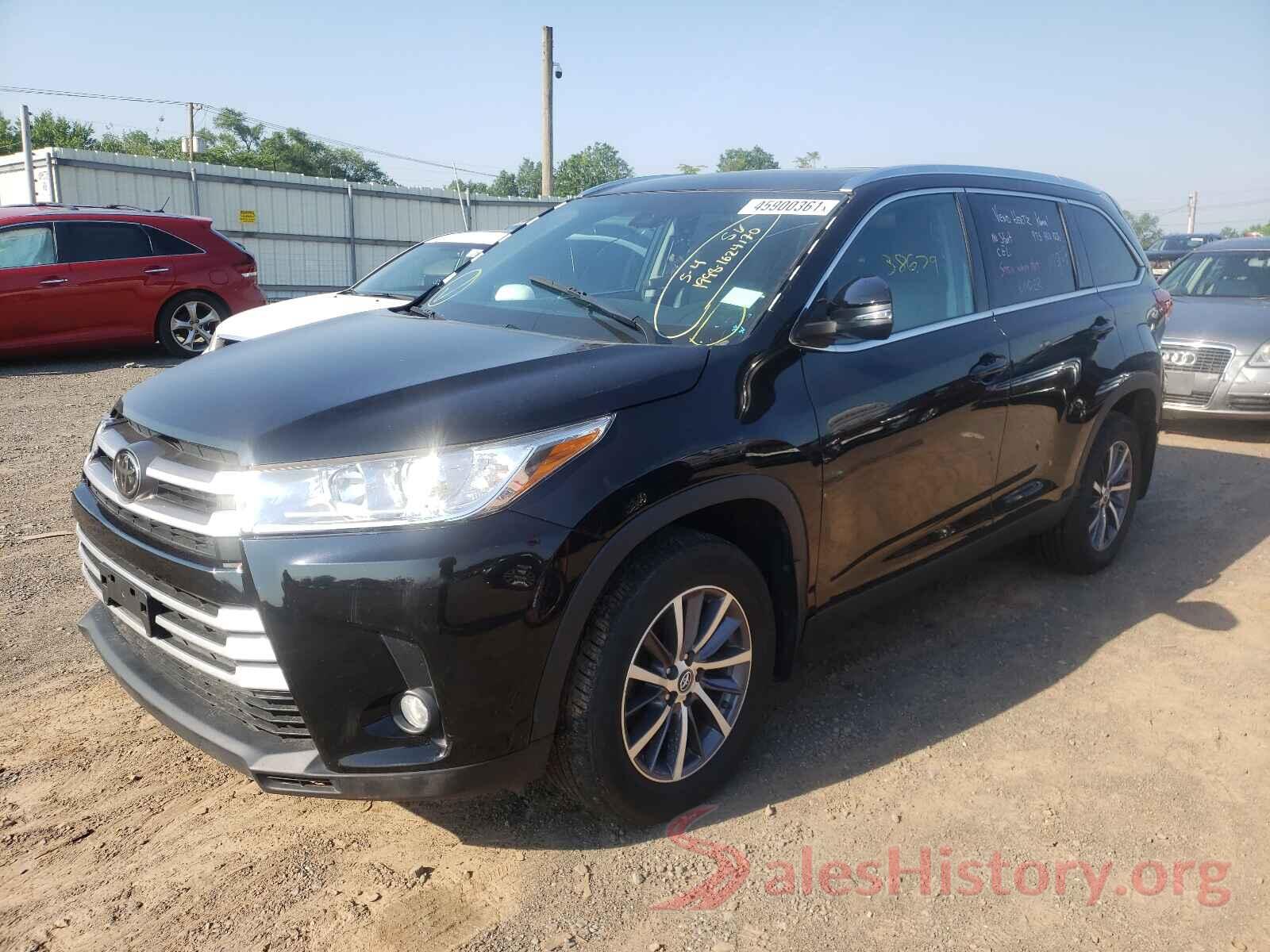 5TDJZRFH6KS581788 2019 TOYOTA HIGHLANDER