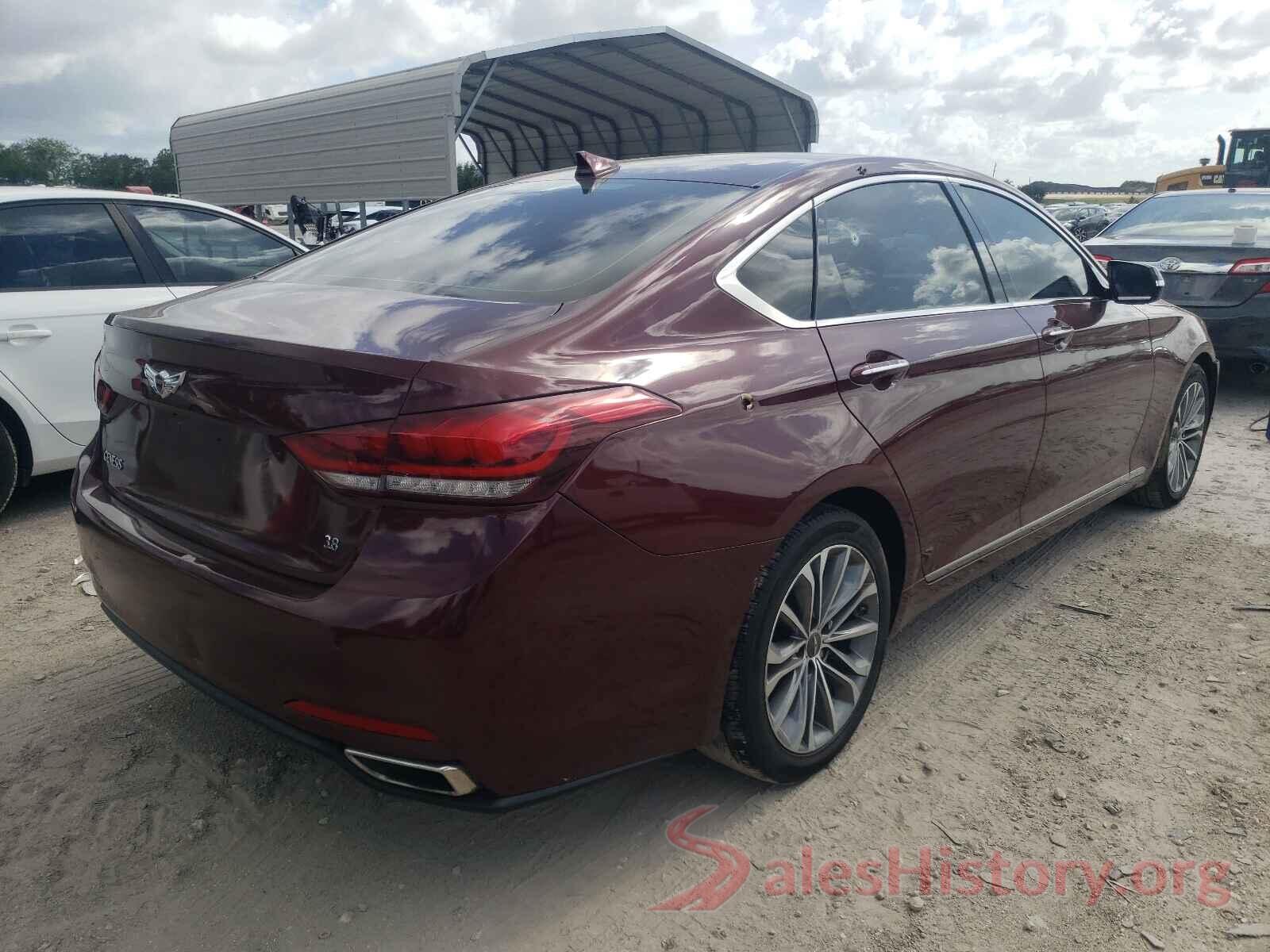 KMHGN4JE0GU134085 2016 HYUNDAI GENESIS