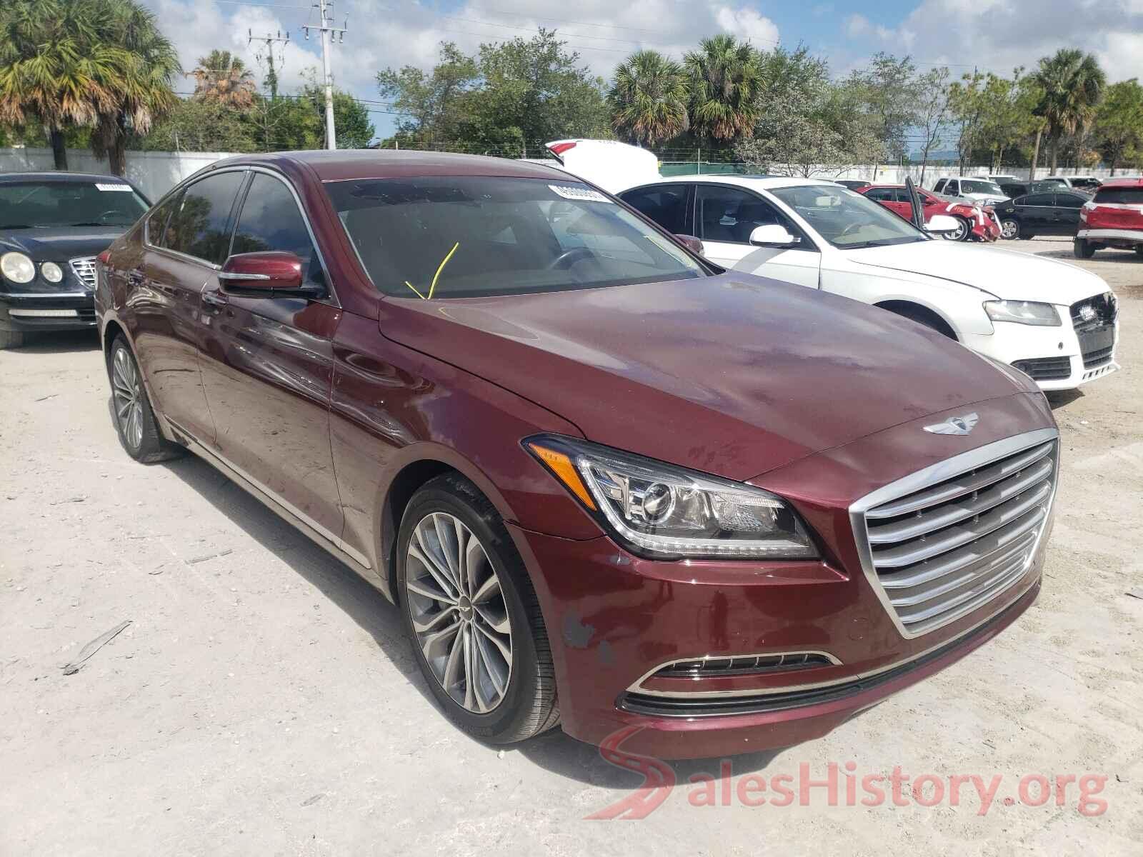 KMHGN4JE0GU134085 2016 HYUNDAI GENESIS