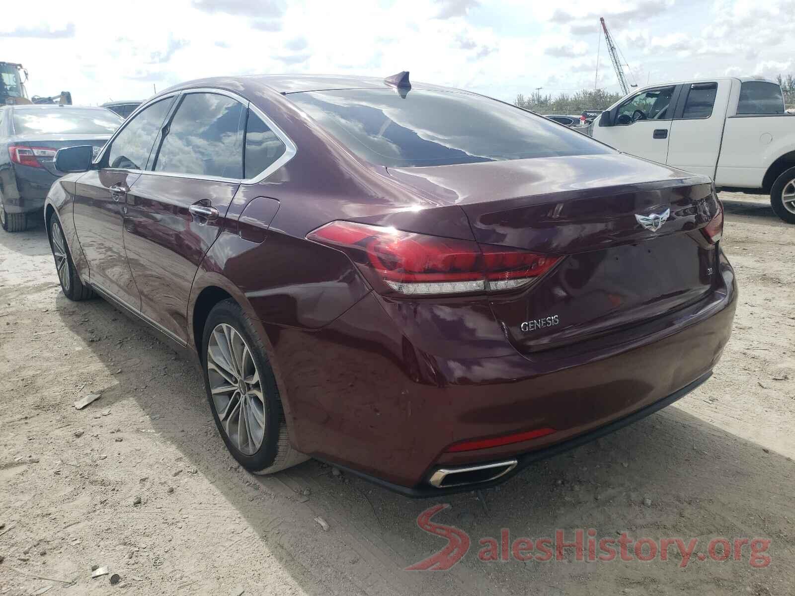 KMHGN4JE0GU134085 2016 HYUNDAI GENESIS