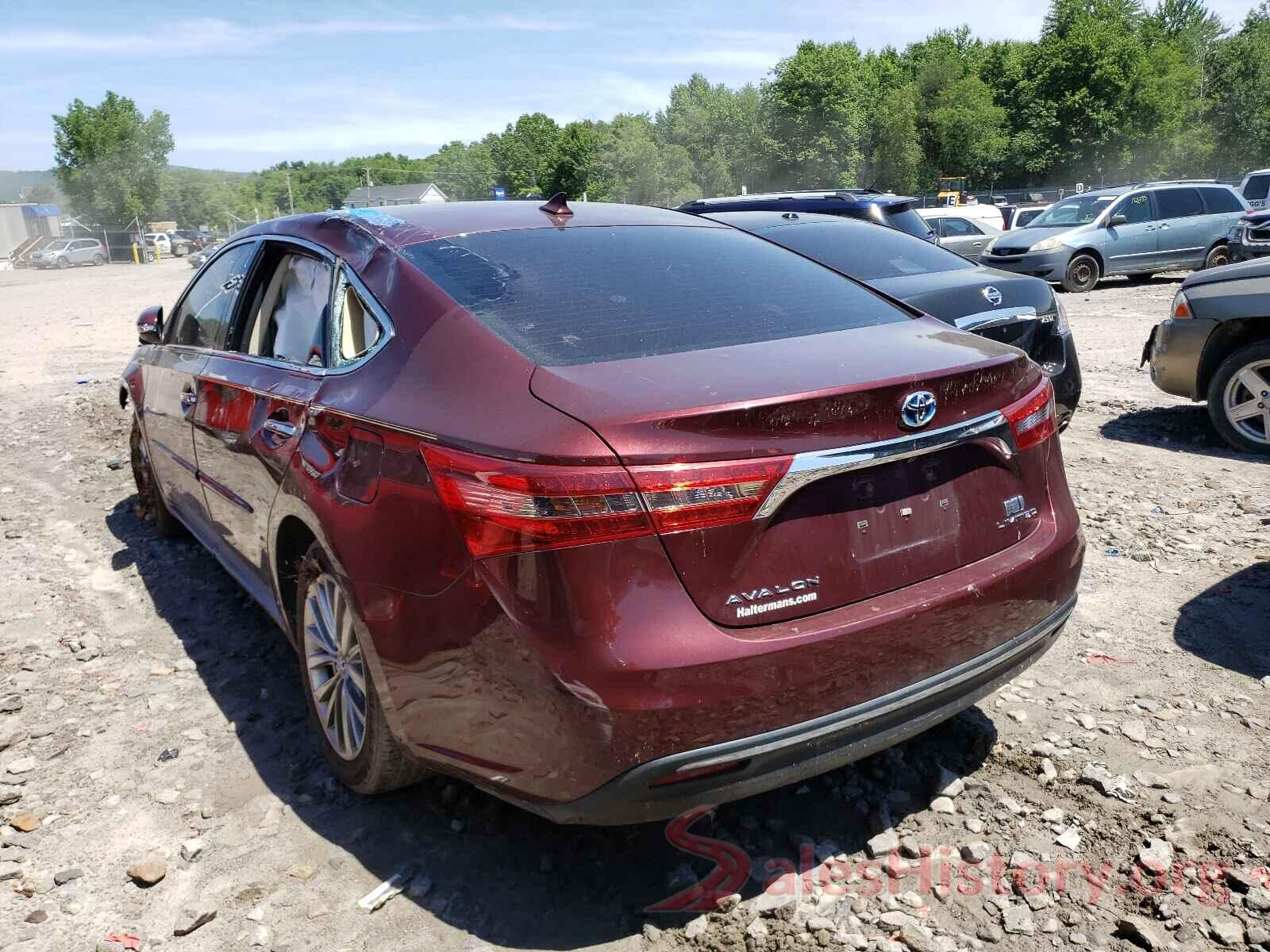 4T1BD1EBXGU054420 2016 TOYOTA AVALON