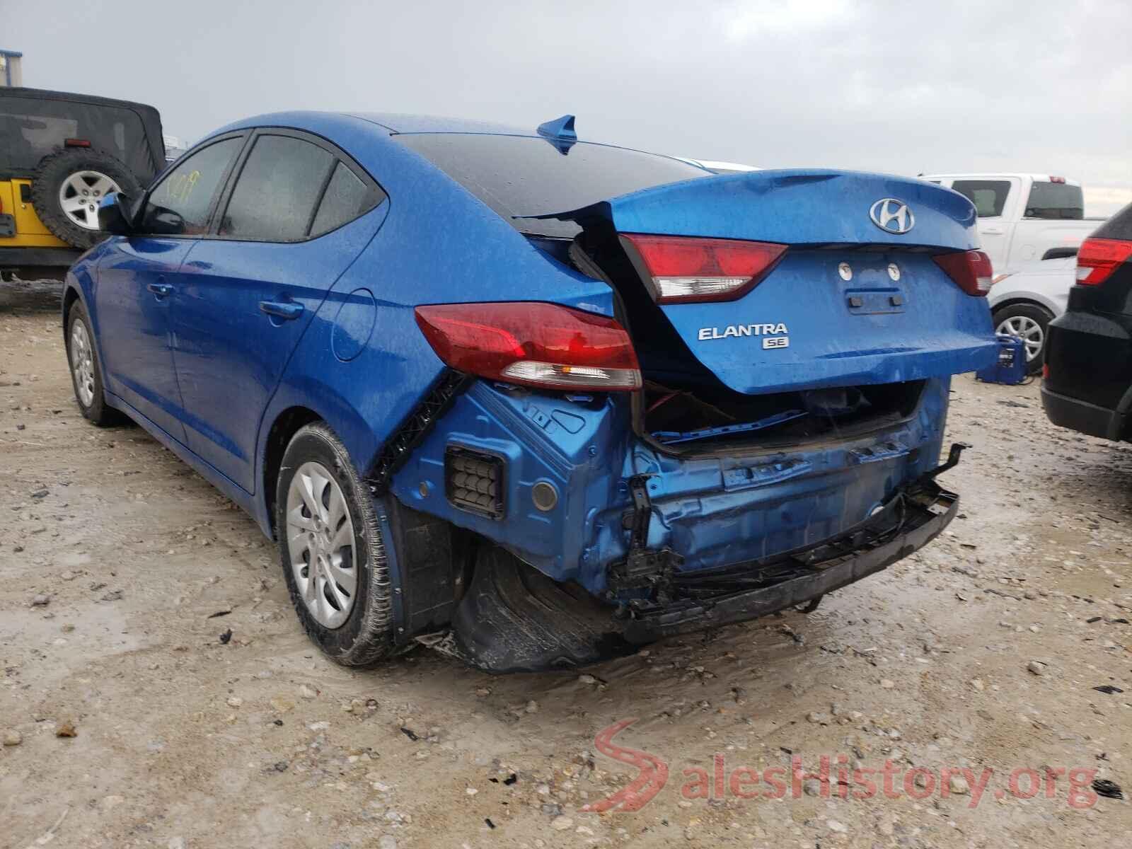 KMHD74LF7HU363741 2017 HYUNDAI ELANTRA