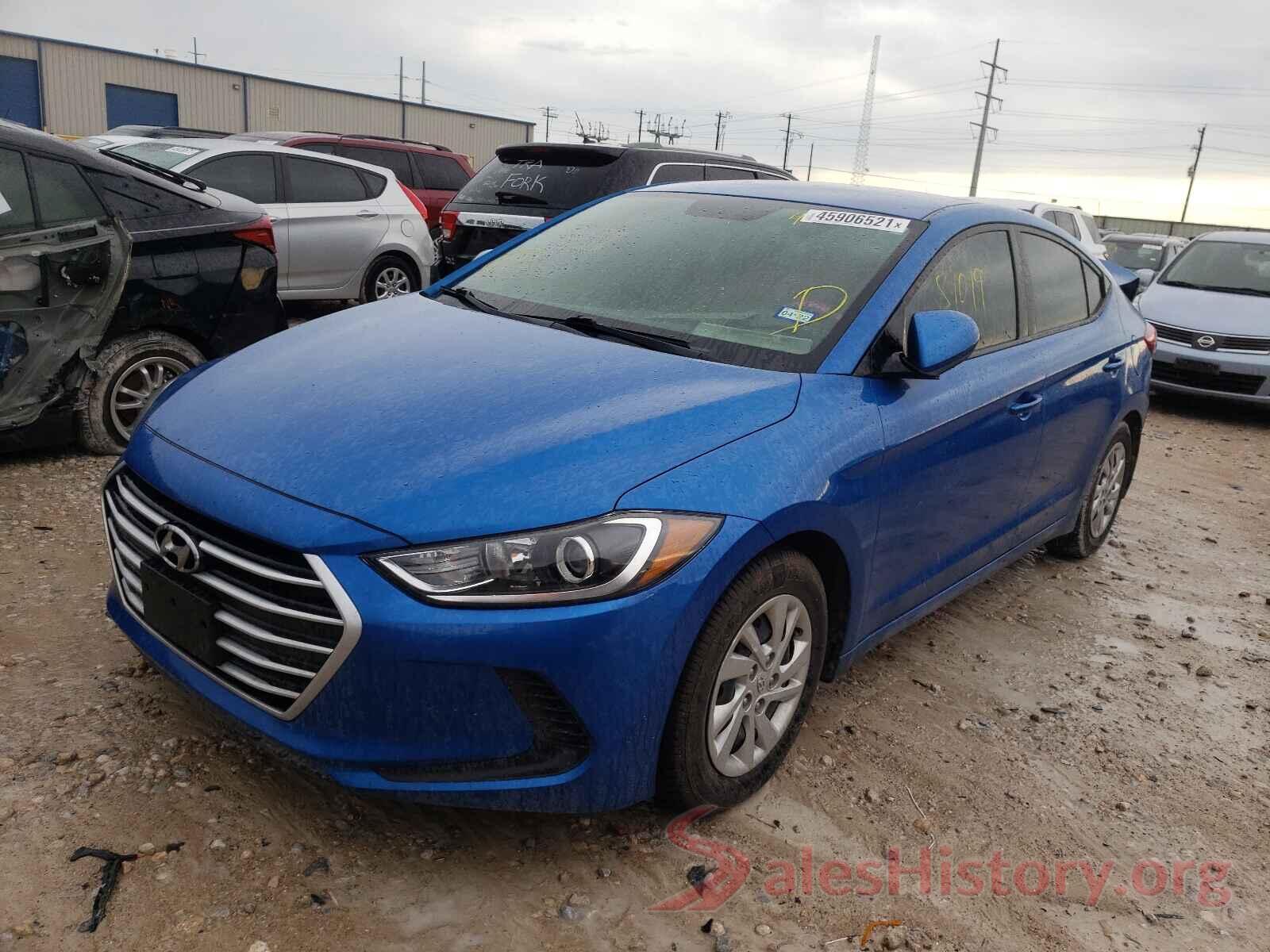 KMHD74LF7HU363741 2017 HYUNDAI ELANTRA