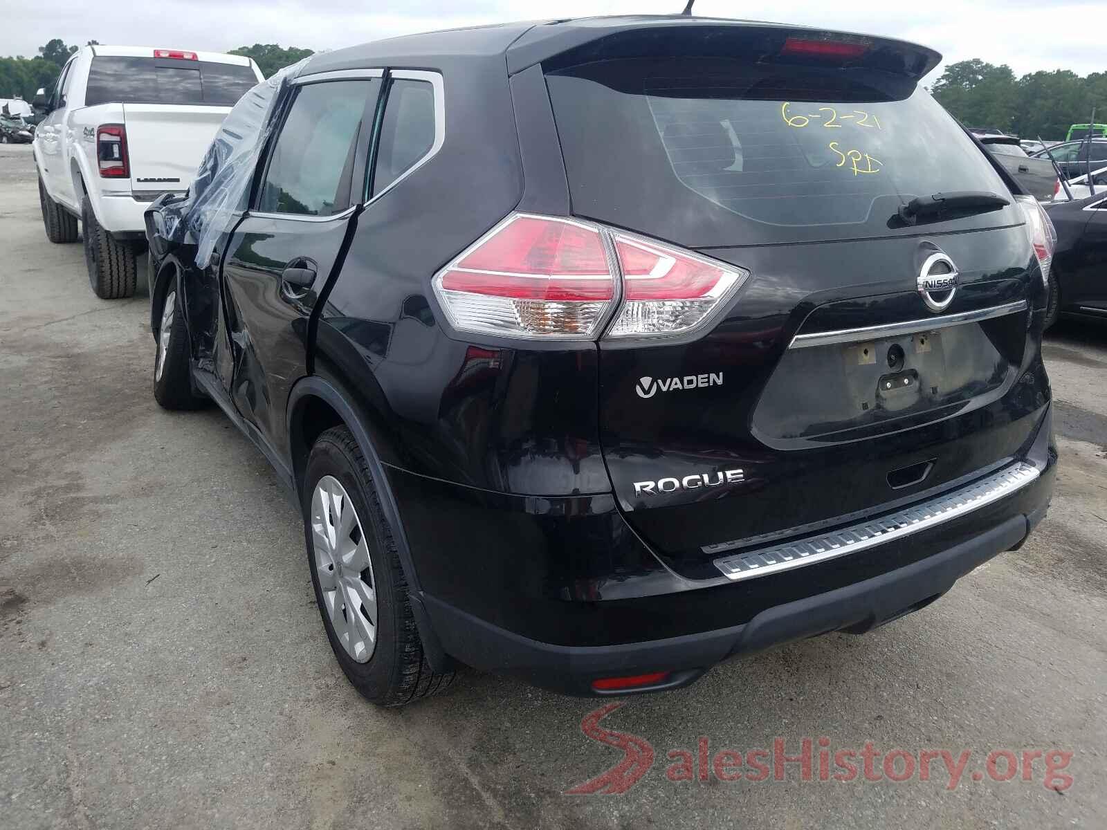 KNMAT2MT9GP596755 2016 NISSAN ROGUE