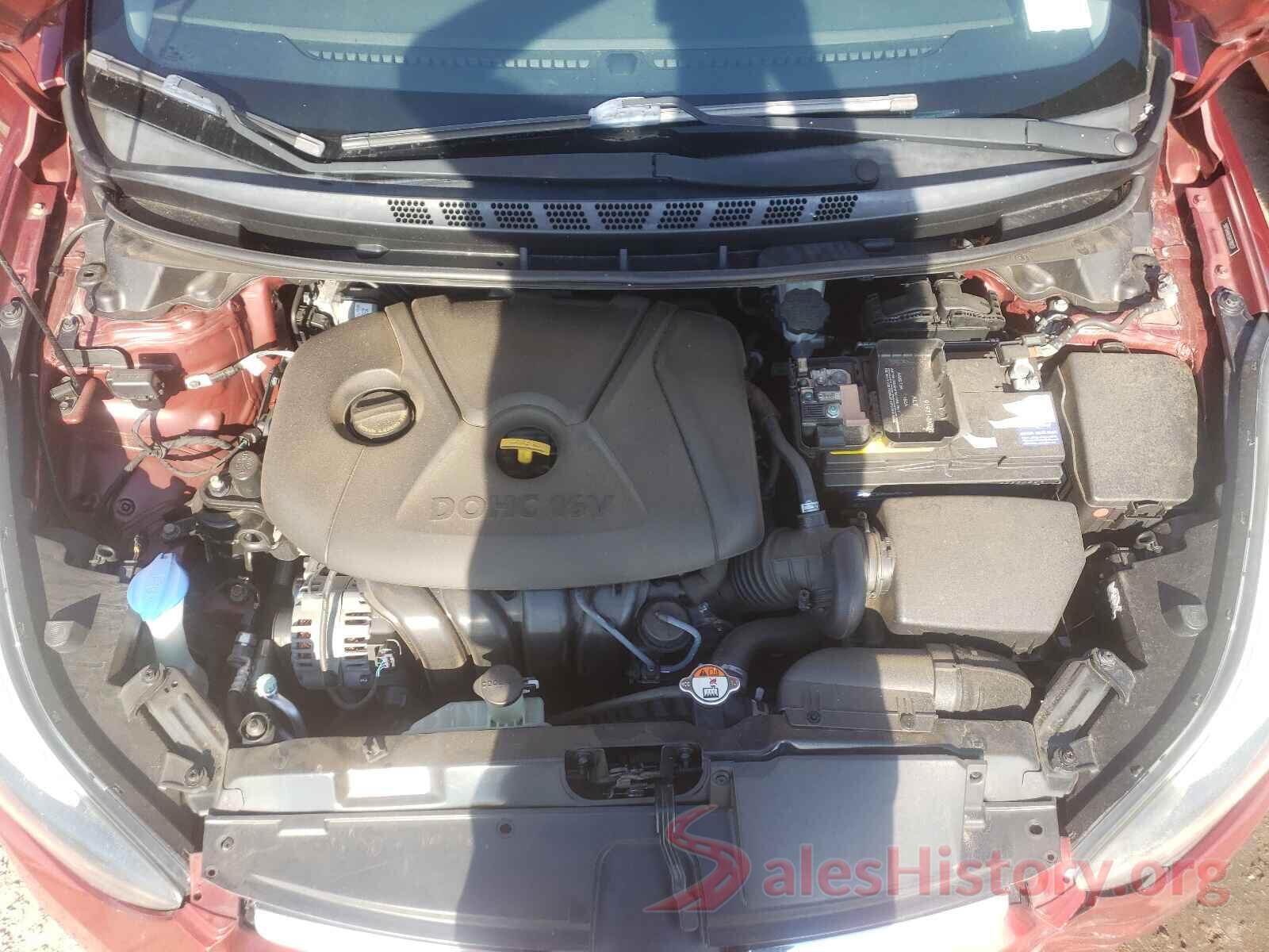 5NPDH4AE0GH780137 2016 HYUNDAI ELANTRA