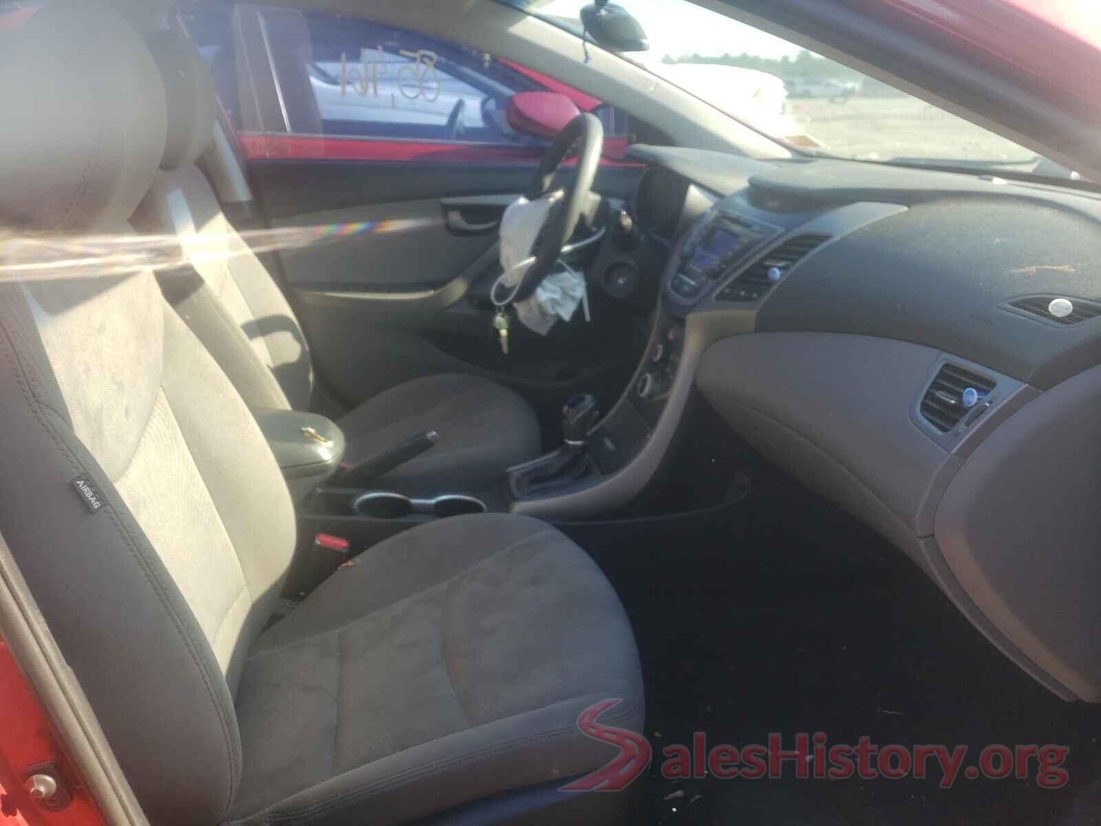 5NPDH4AE0GH780137 2016 HYUNDAI ELANTRA