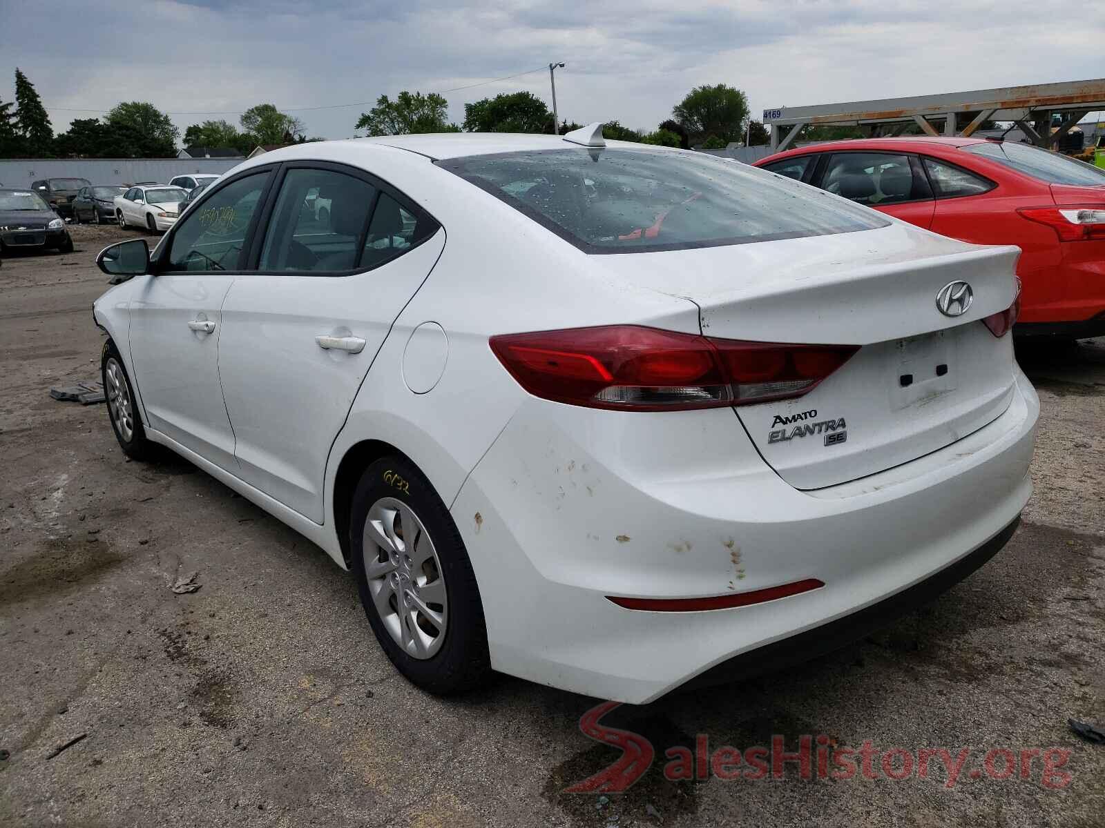 5NPD74LF0HH132002 2017 HYUNDAI ELANTRA