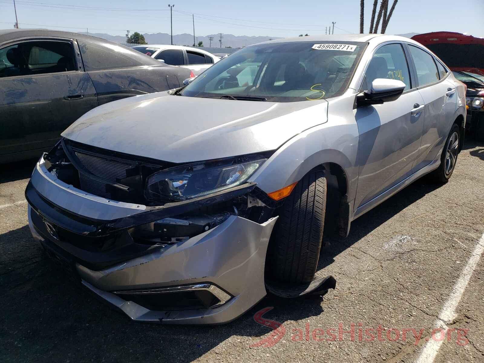 2HGFC2F63KH555484 2019 HONDA CIVIC