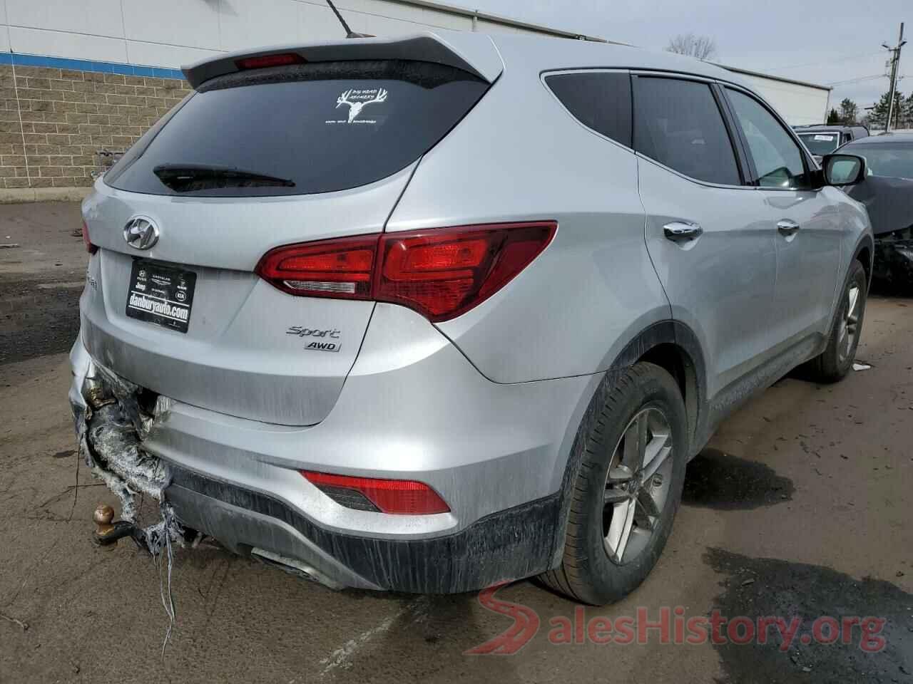 5XYZTDLB6JG560376 2018 HYUNDAI SANTA FE