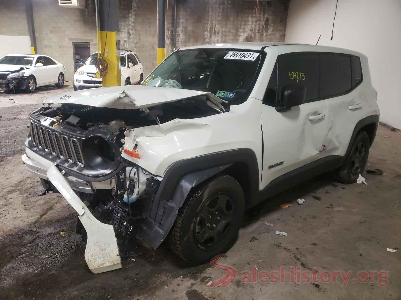 ZACCJAAT0GPC76594 2016 JEEP RENEGADE