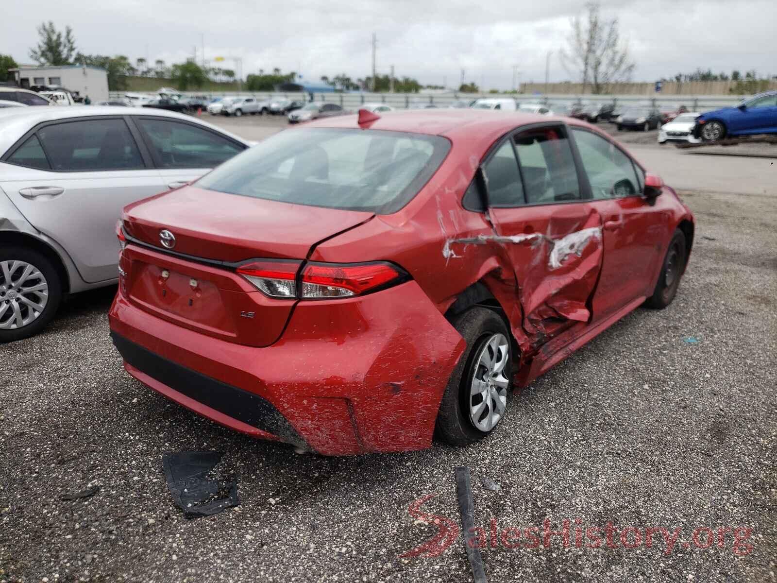 5YFEPRAE4LP084477 2020 TOYOTA COROLLA