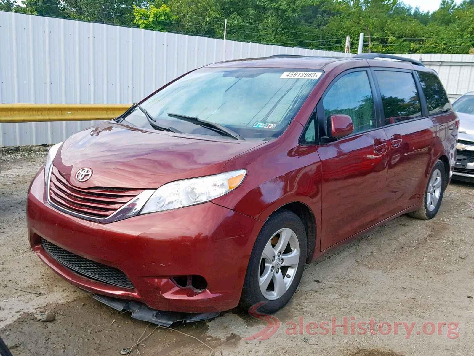 5TDKK3DC5GS718689 2016 TOYOTA SIENNA