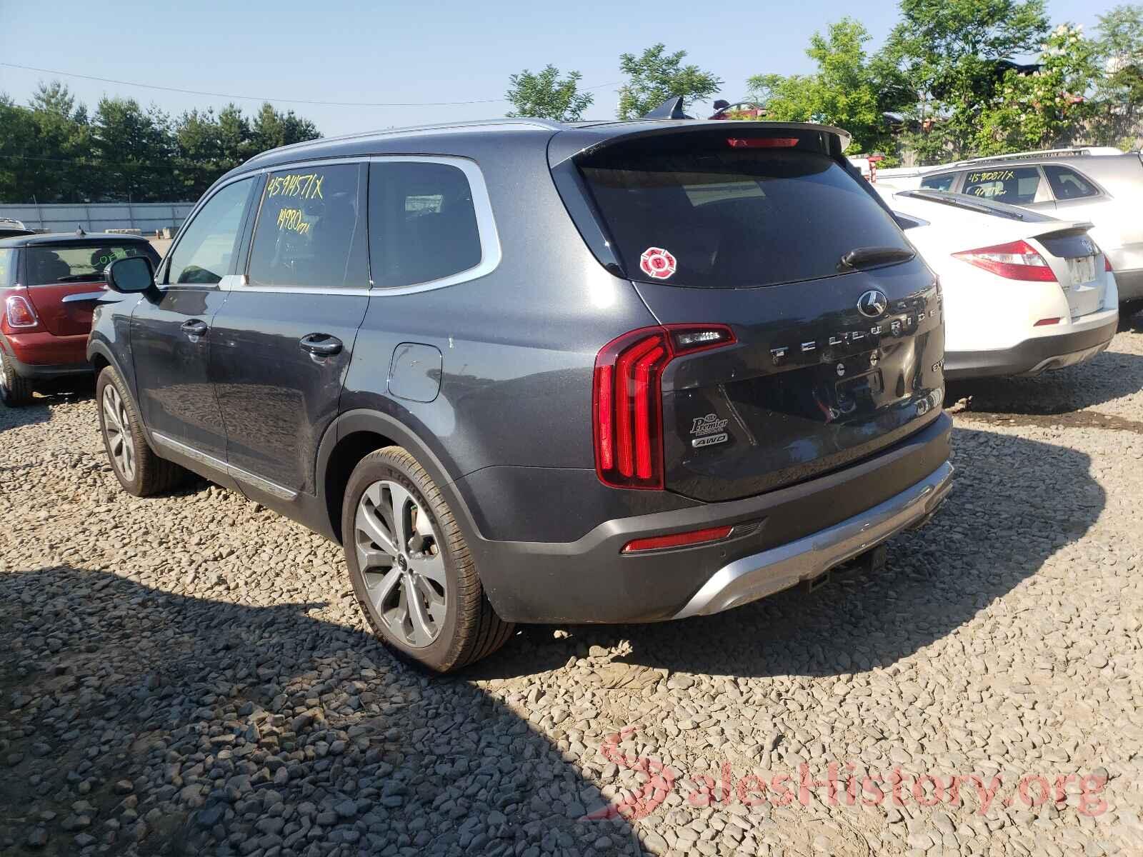 5XYP3DHC7LG084747 2020 KIA TELLURIDE