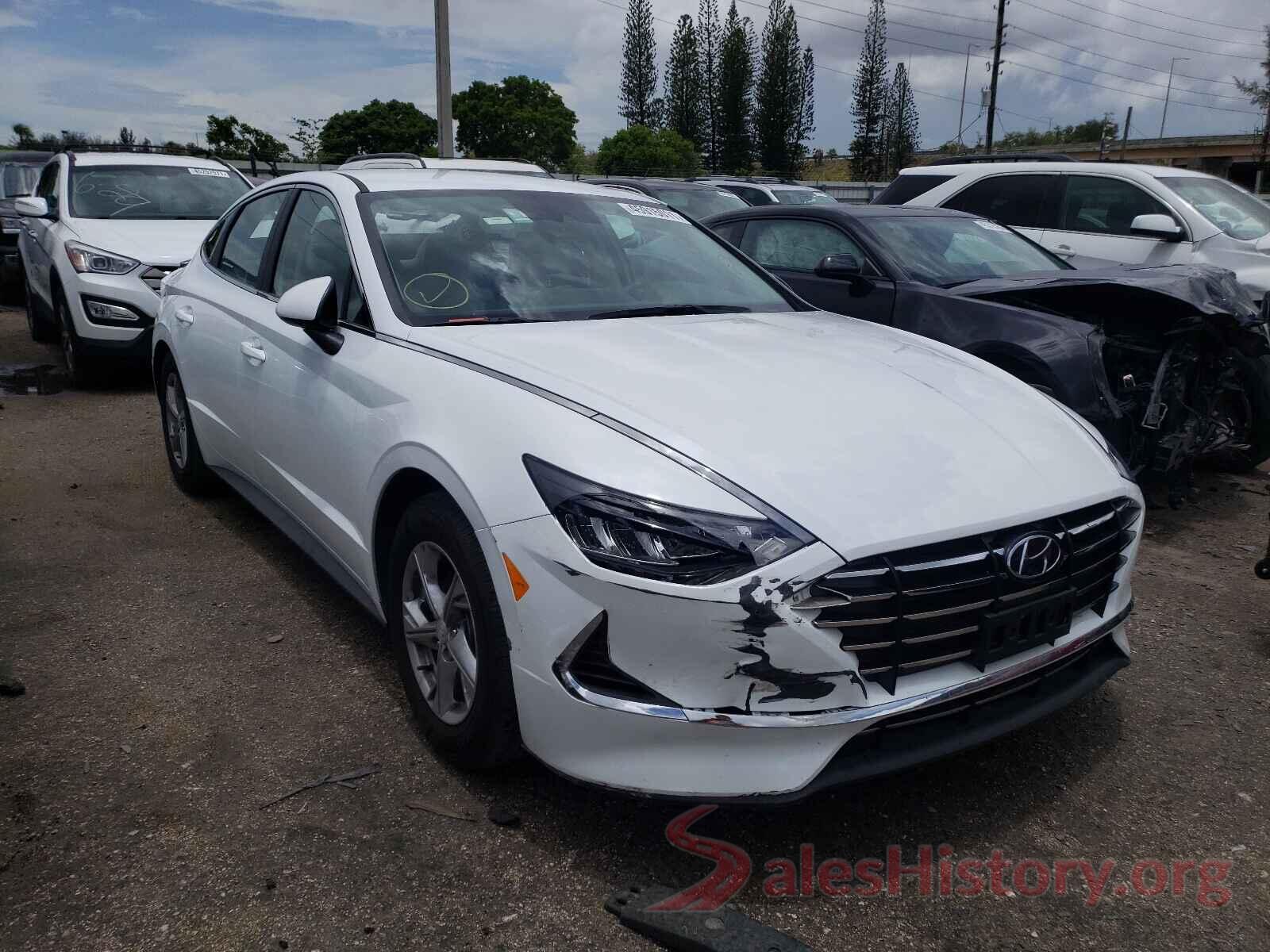 5NPEG4JAXMH073711 2021 HYUNDAI SONATA