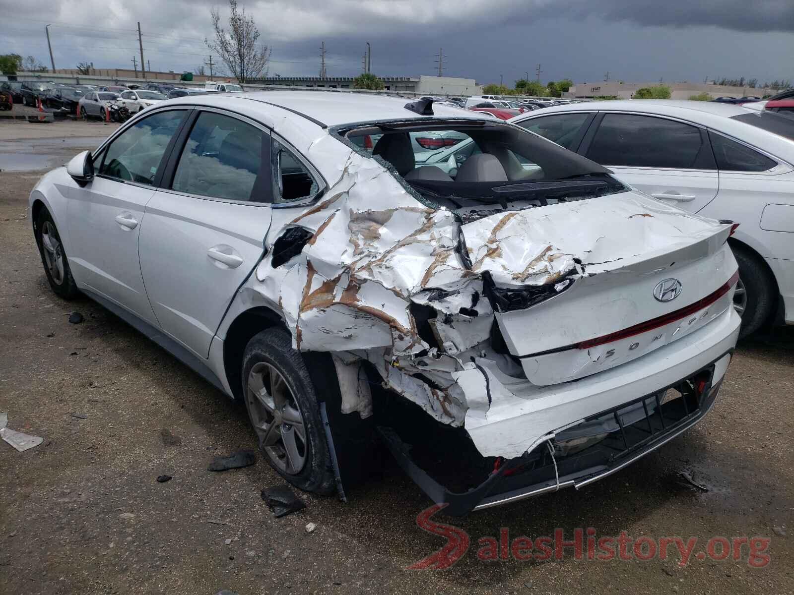 5NPEG4JAXMH073711 2021 HYUNDAI SONATA