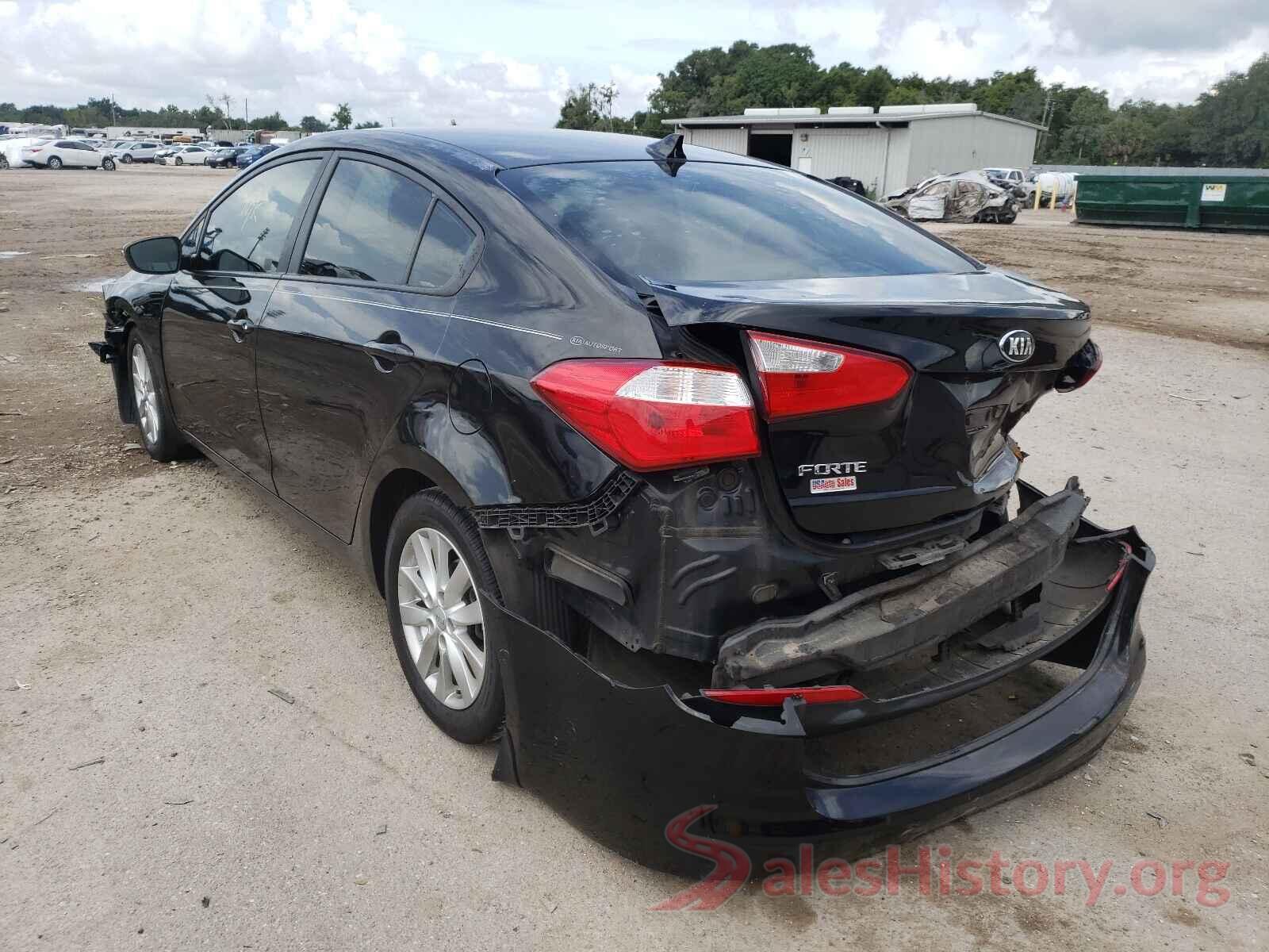 KNAFX4A62G5479046 2016 KIA FORTE