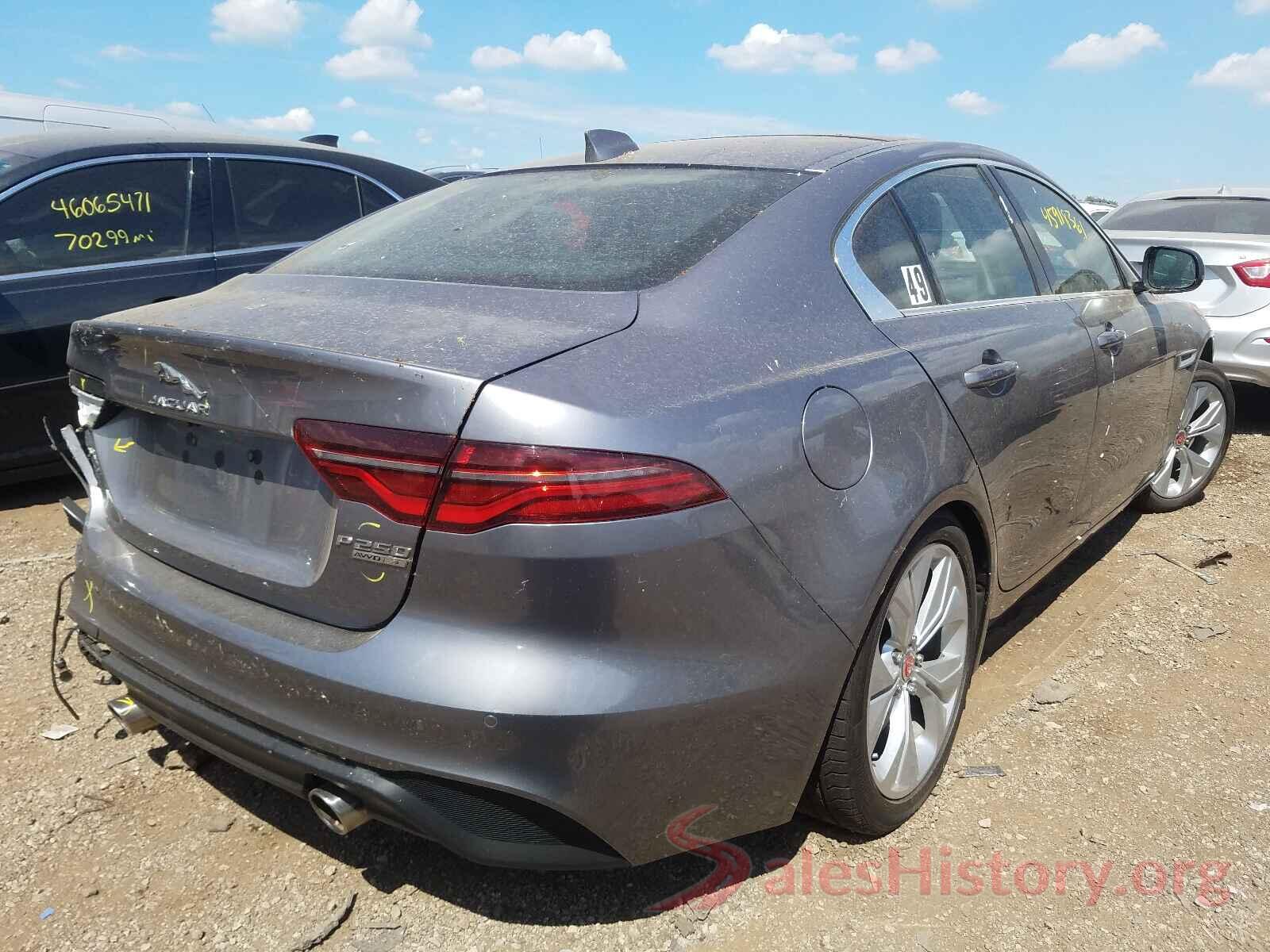 SAJAJ4FX8LCP63949 2020 JAGUAR XE