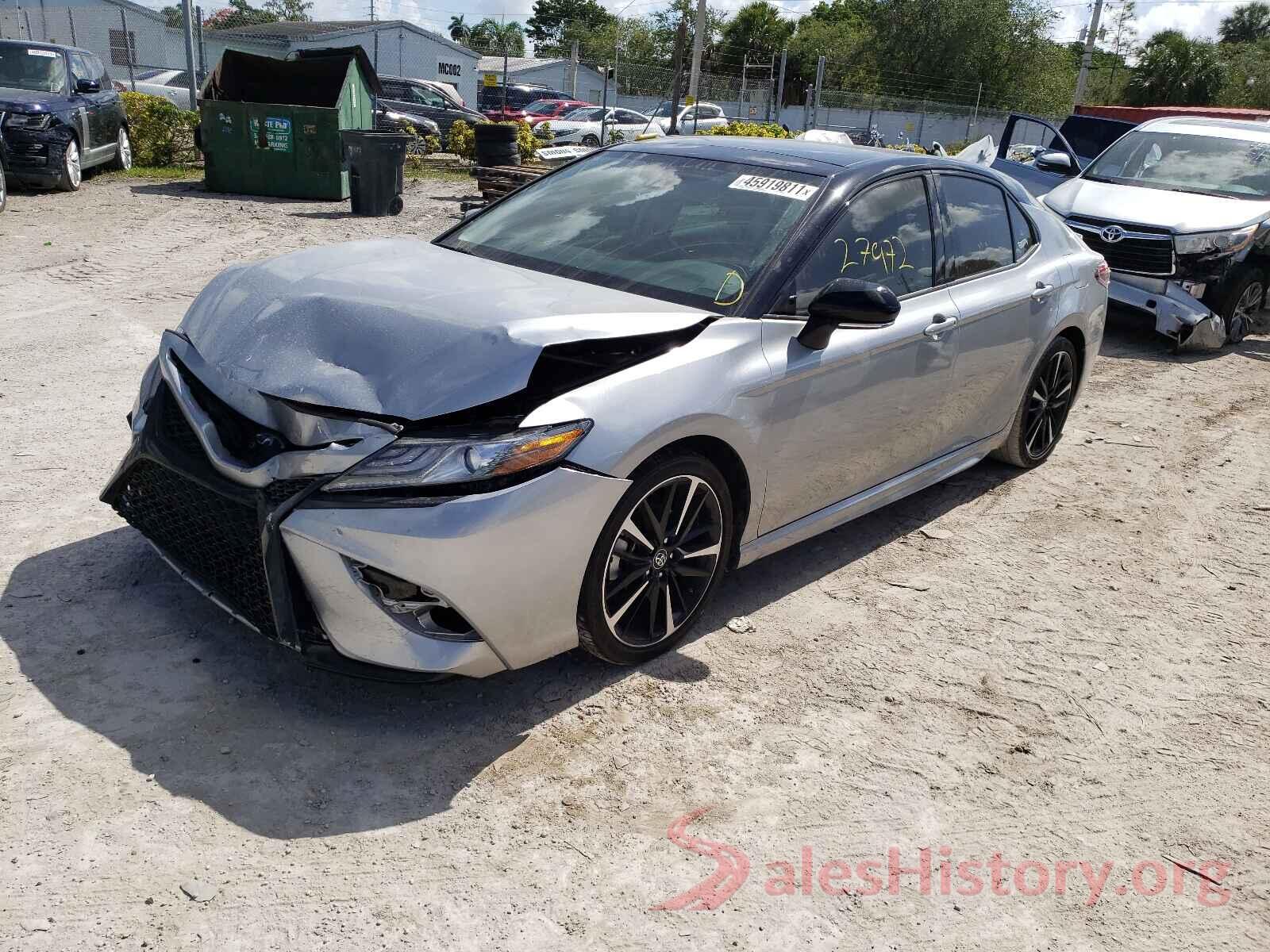 4T1B61HK0KU218496 2019 TOYOTA CAMRY