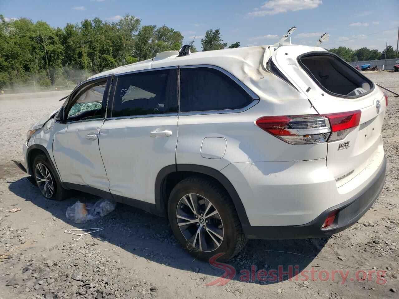 5TDZZRFH7KS296715 2019 TOYOTA HIGHLANDER