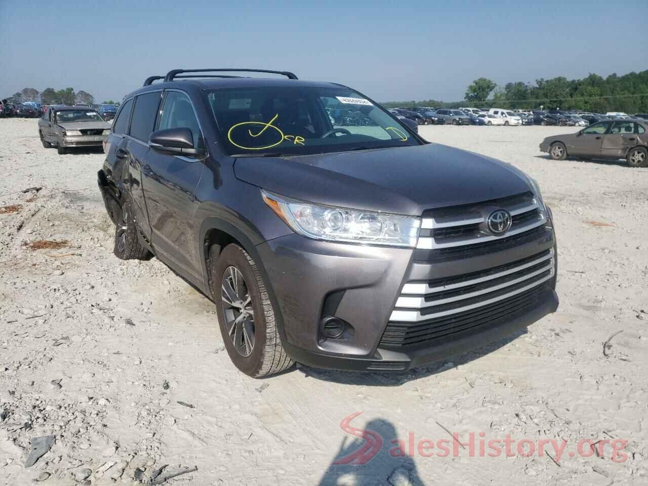 5TDZARFHXKS046506 2019 TOYOTA HIGHLANDER