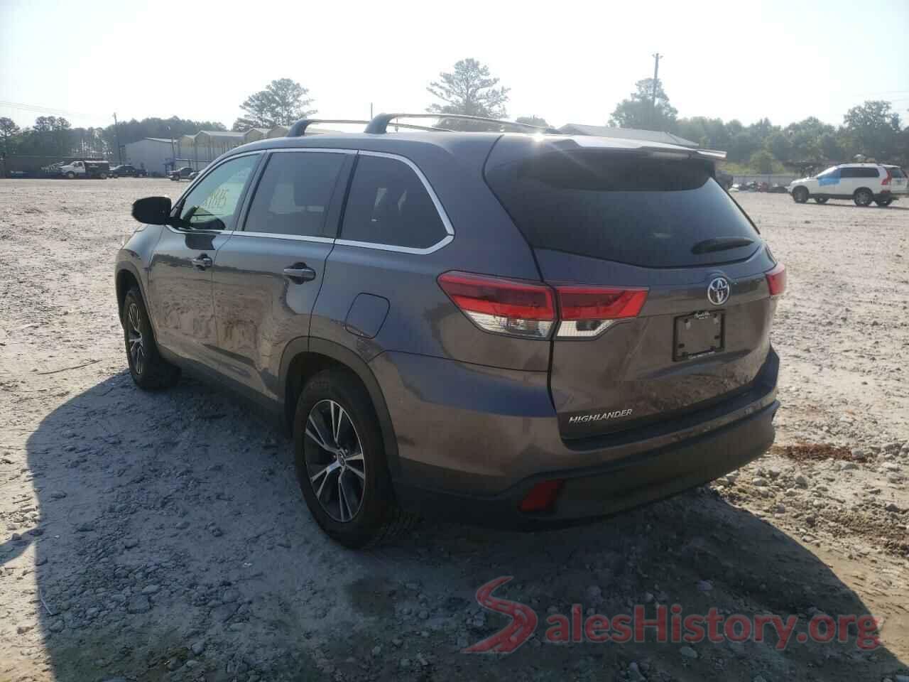 5TDZARFHXKS046506 2019 TOYOTA HIGHLANDER