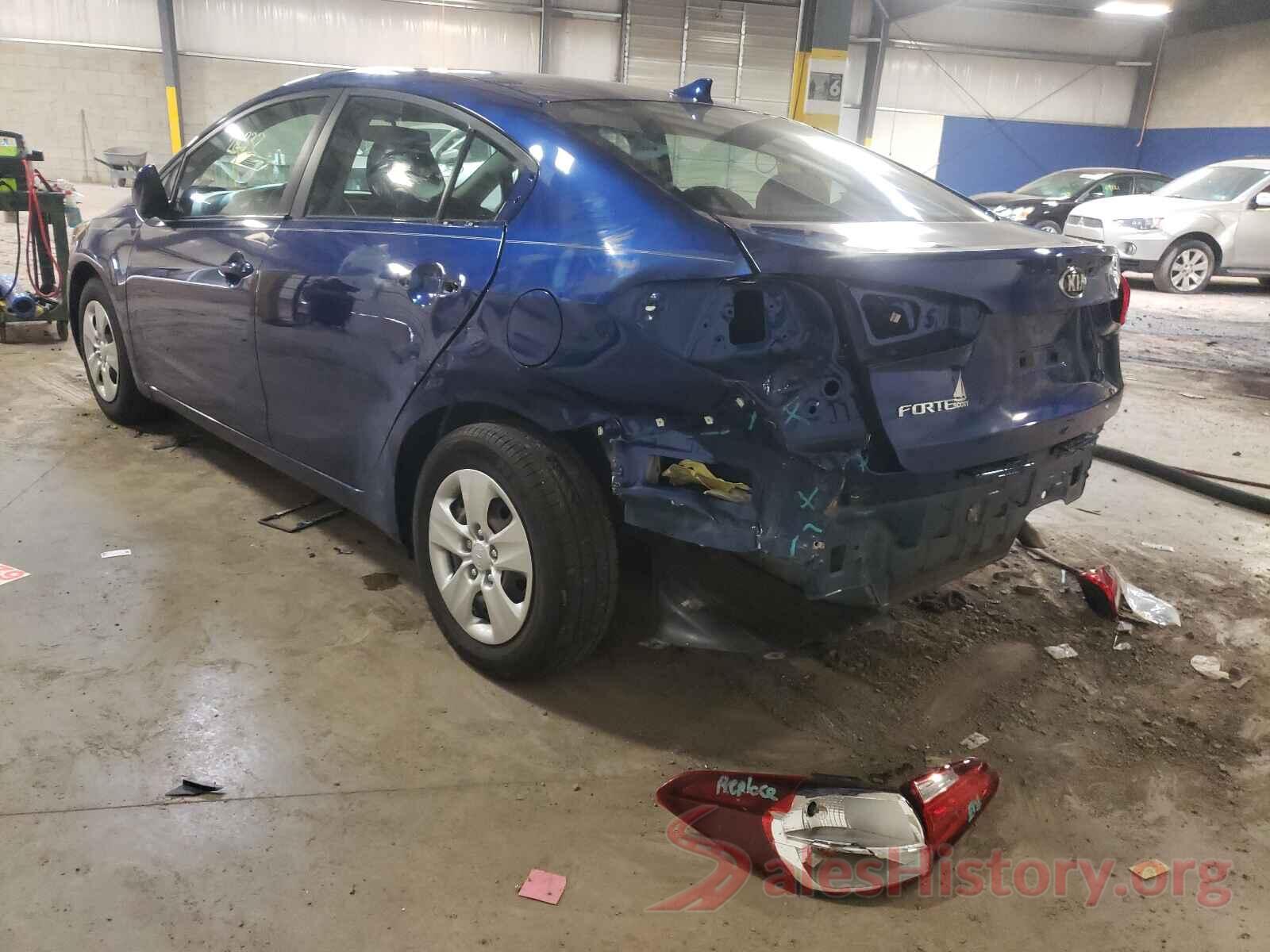 3KPFK4A72JE259427 2018 KIA FORTE