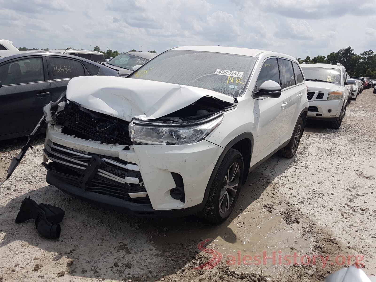 5TDZZRFH1KS326887 2019 TOYOTA HIGHLANDER