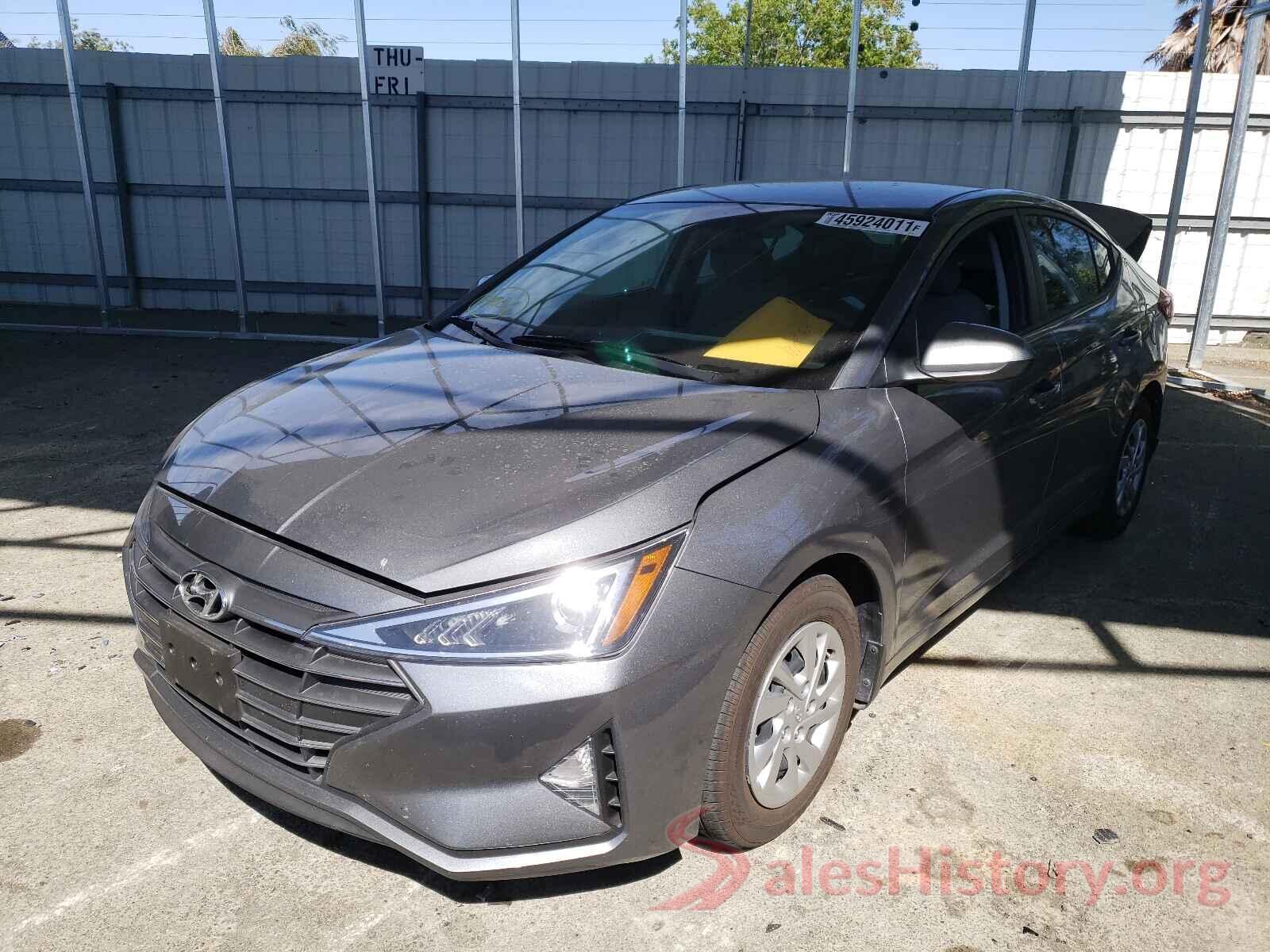 KMHD74LF9KU822534 2019 HYUNDAI ELANTRA