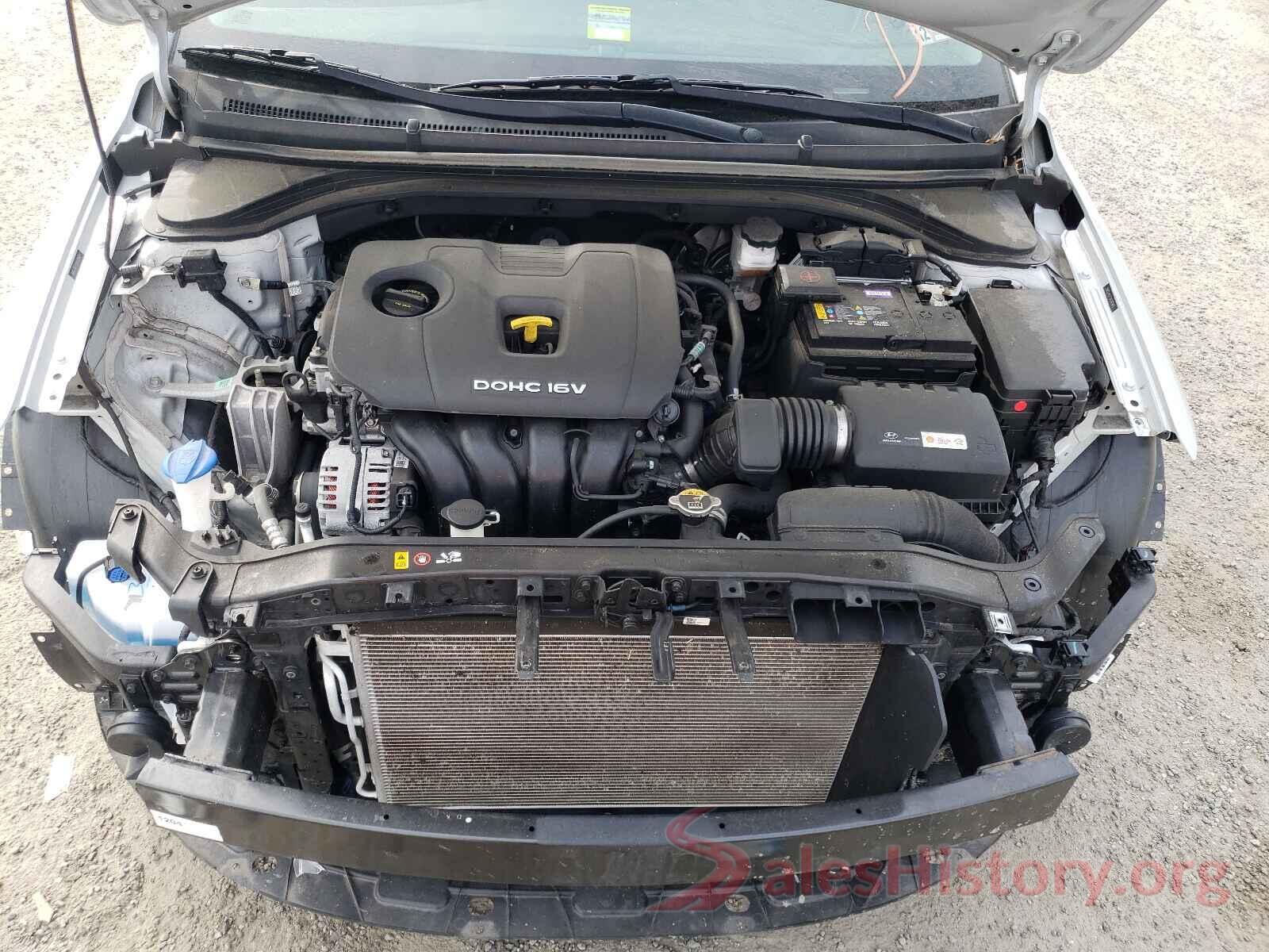 5NPD74LF7JH342943 2018 HYUNDAI ELANTRA