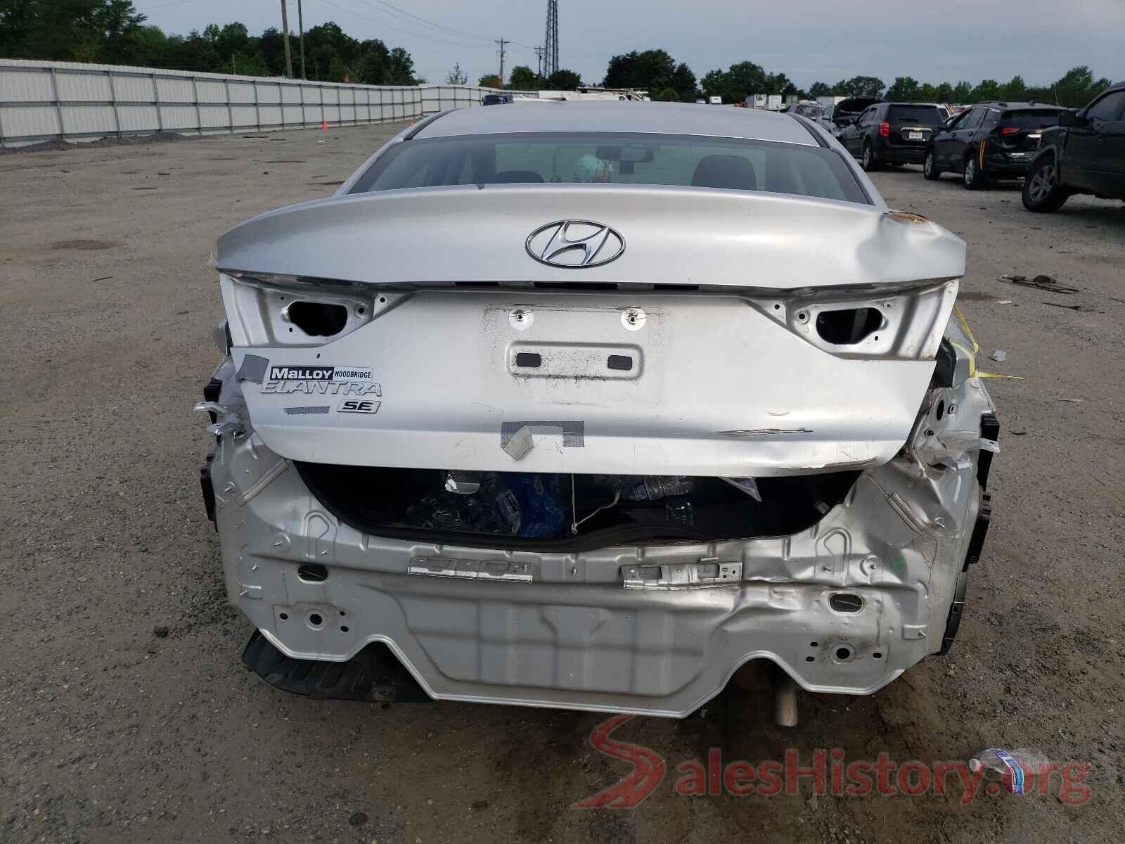 5NPD74LF7JH342943 2018 HYUNDAI ELANTRA