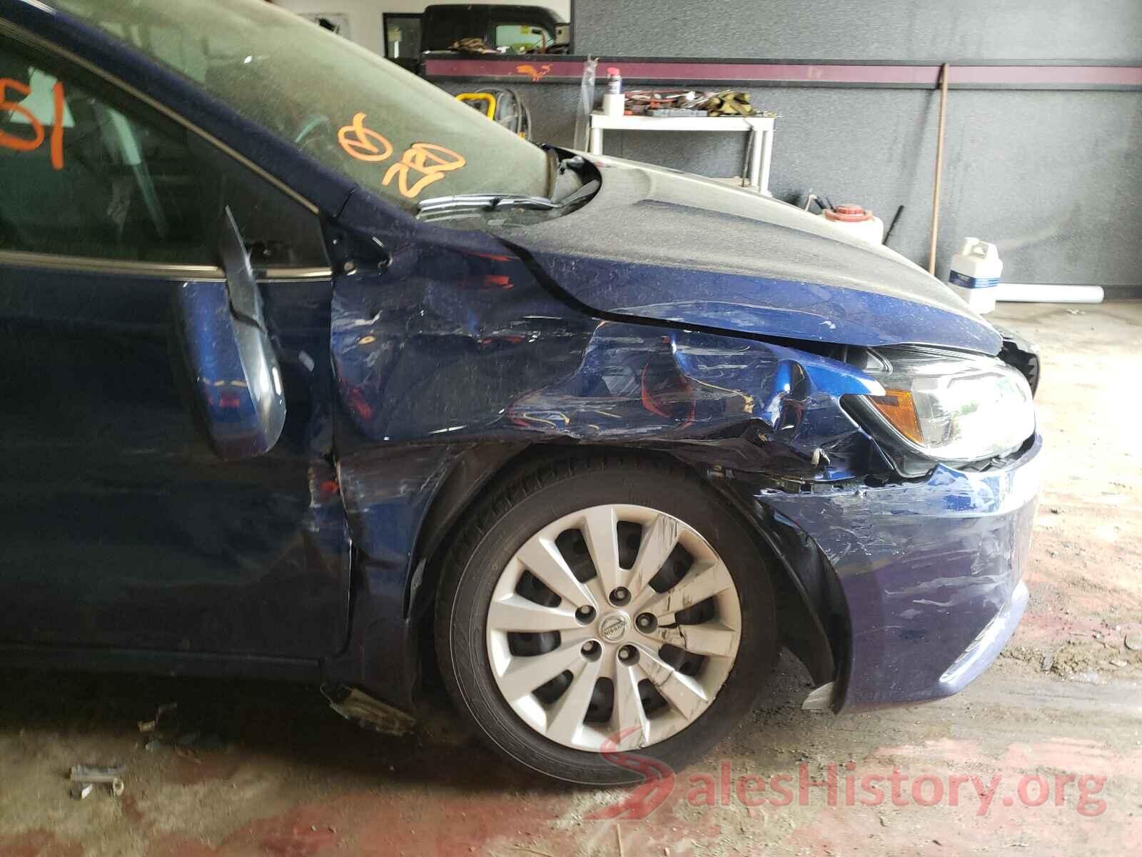 3N1AB7AP0KY447555 2019 NISSAN SENTRA