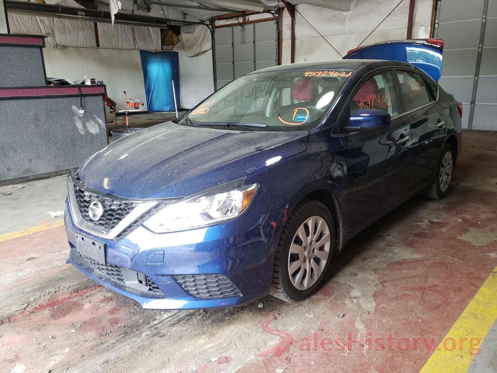 3N1AB7AP0KY447555 2019 NISSAN SENTRA